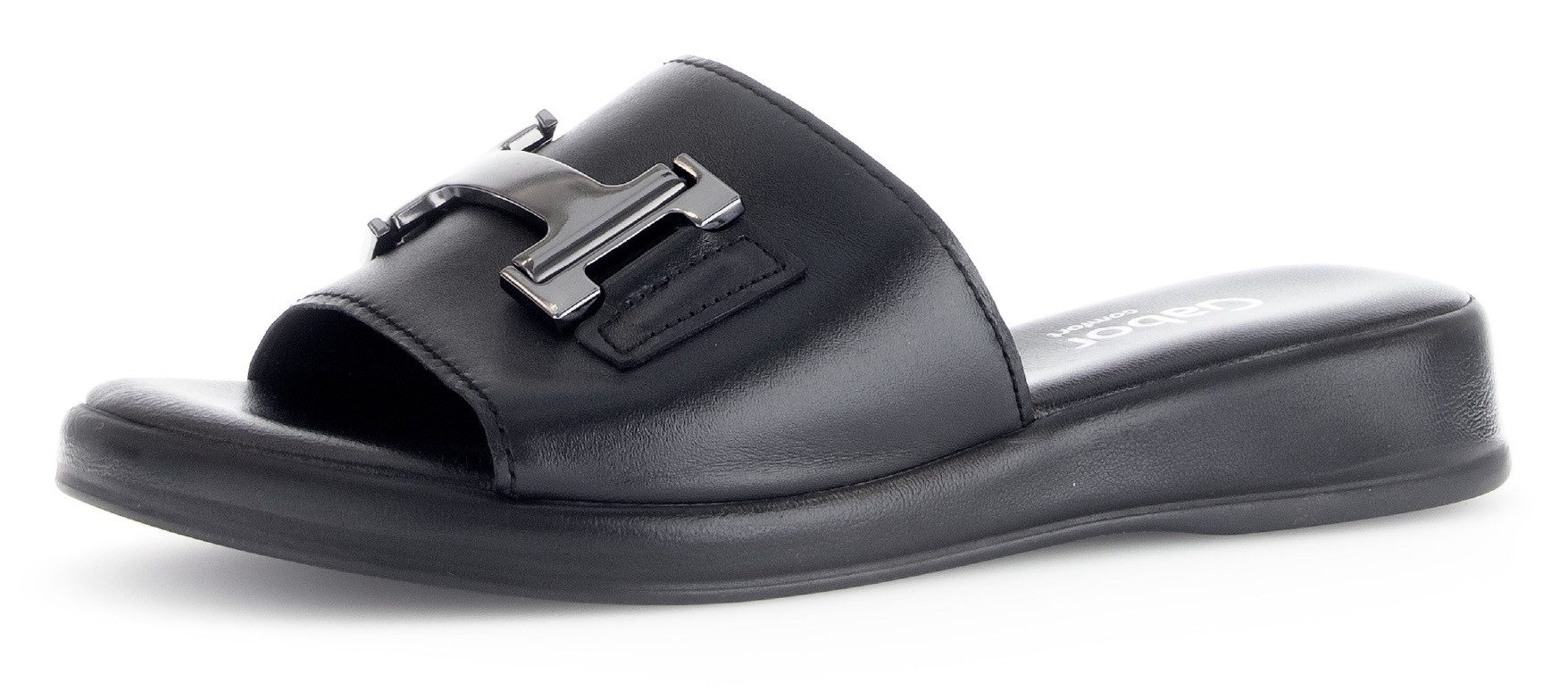 Gabor RHODOS Pantolette, Sommerschuh, Schlupfschuh Komfortschuh günstig online kaufen