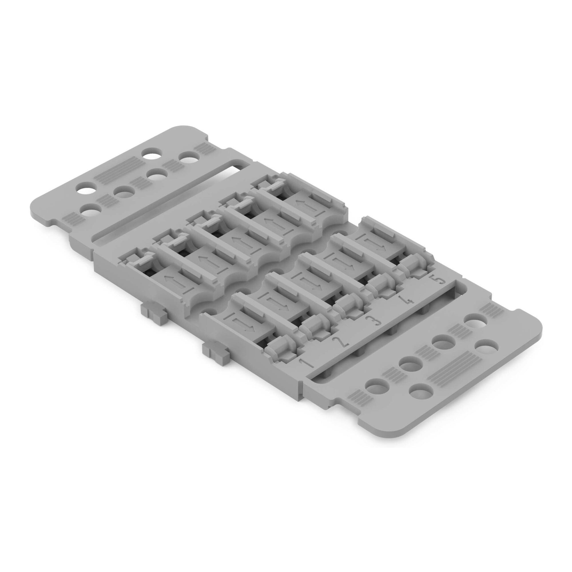WAGO WAGO GmbH& Co. KG Befestigungsadapter mit Zugentlastung 221-2505 5 Stk
