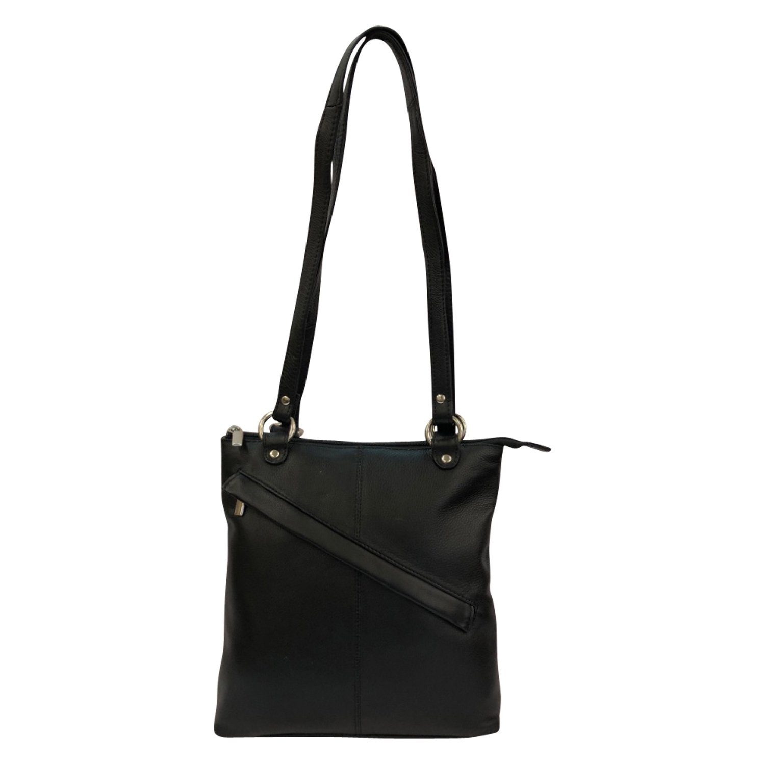 Cinino Handtasche C6000, Taschenrucksack Schultertasche Ledertasche Lederrucksack
