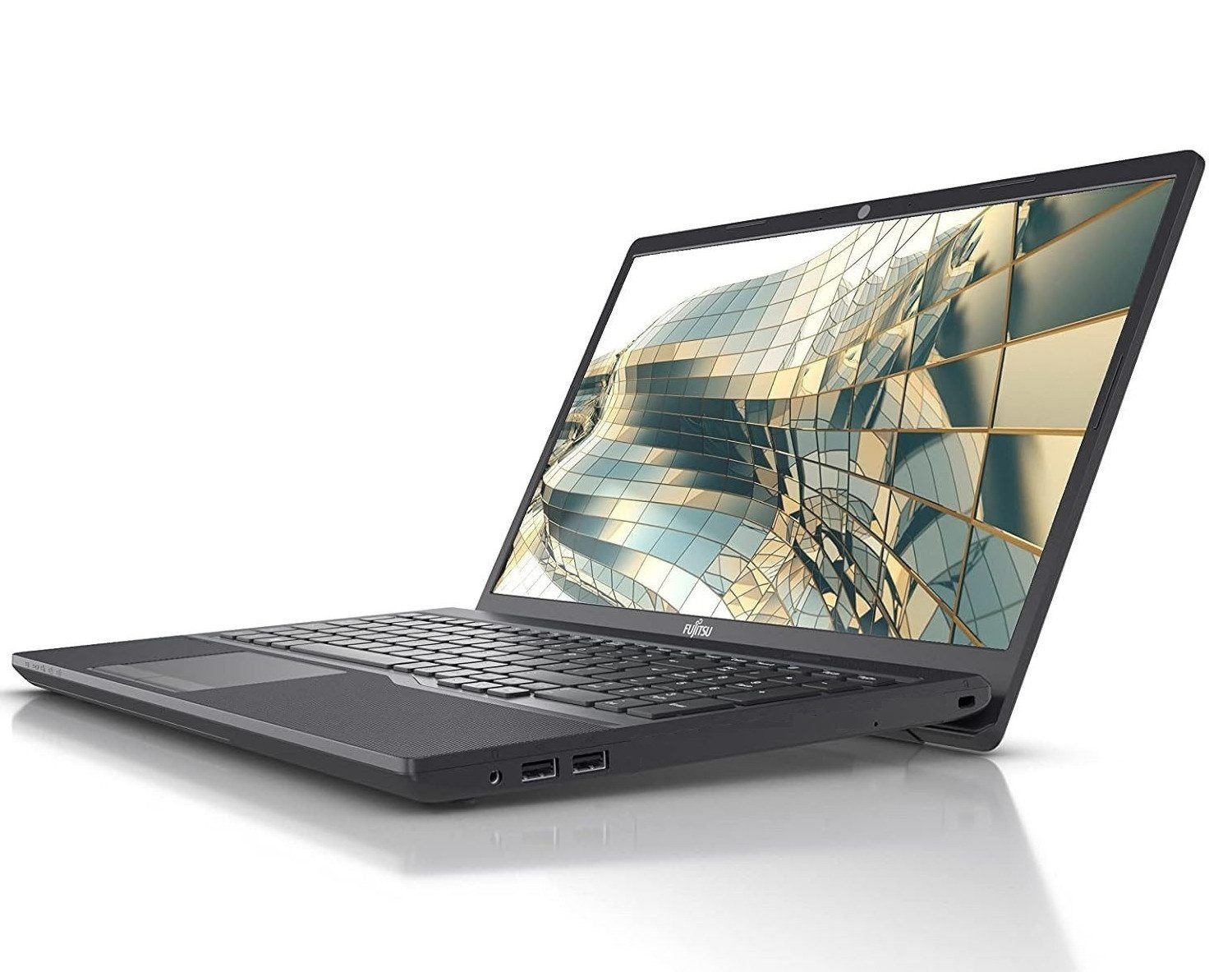 Fujitsu A3510 Laptop – Intel i3, Windows 11 Pro, Office & Homeoffice Notebook (39,6 cm/15.6 Zoll, Intel Core i3 1005G1, Intel UHD Graphics, 16 GB, 512 GB SSD, Business Laptop Notebook, HD Webcam, SD Kartenleser)