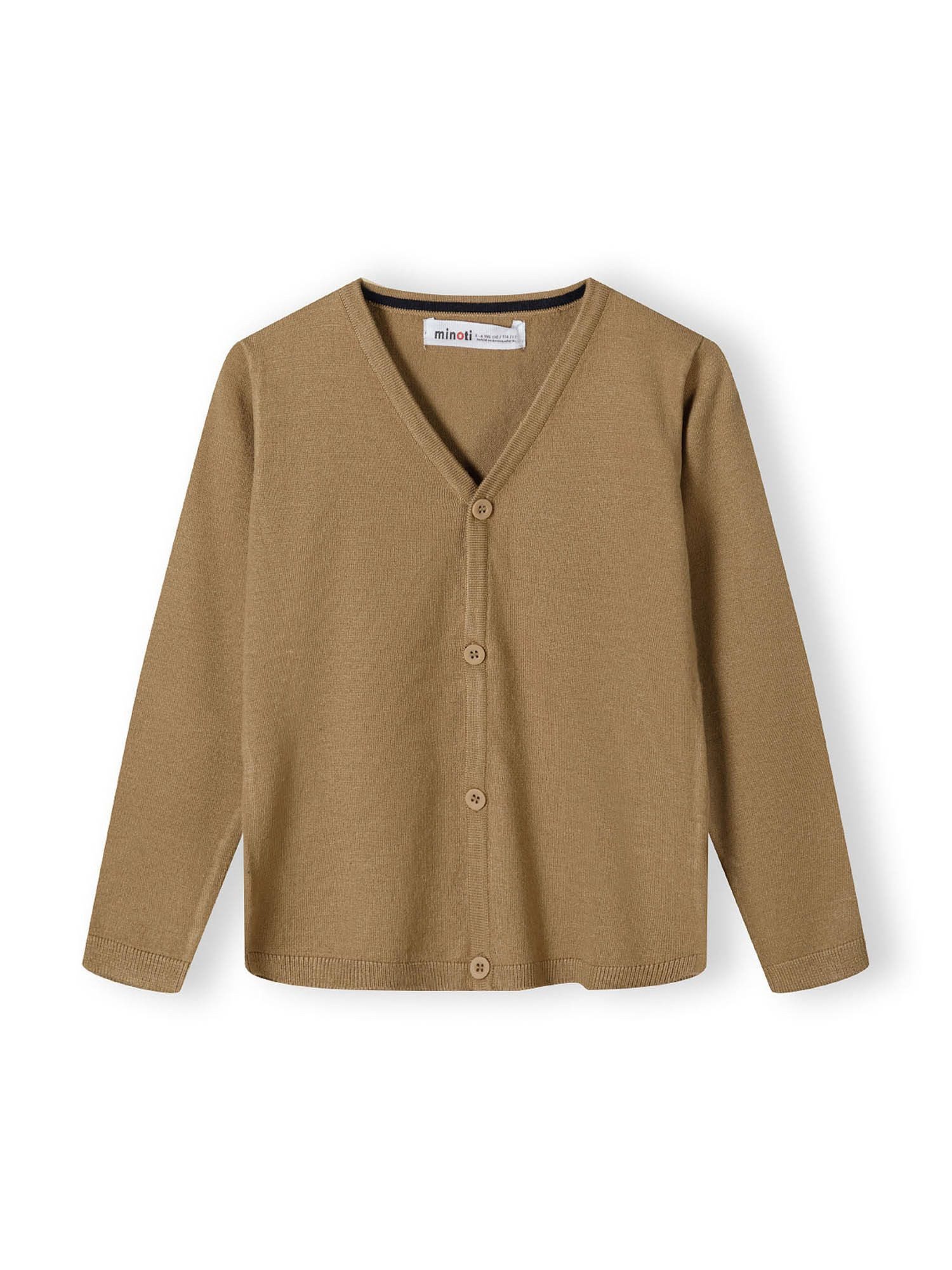 MINOTI Cardigan Feiner Cardigan mit Knöpfen und V-Ausschnitt (2y-14y)