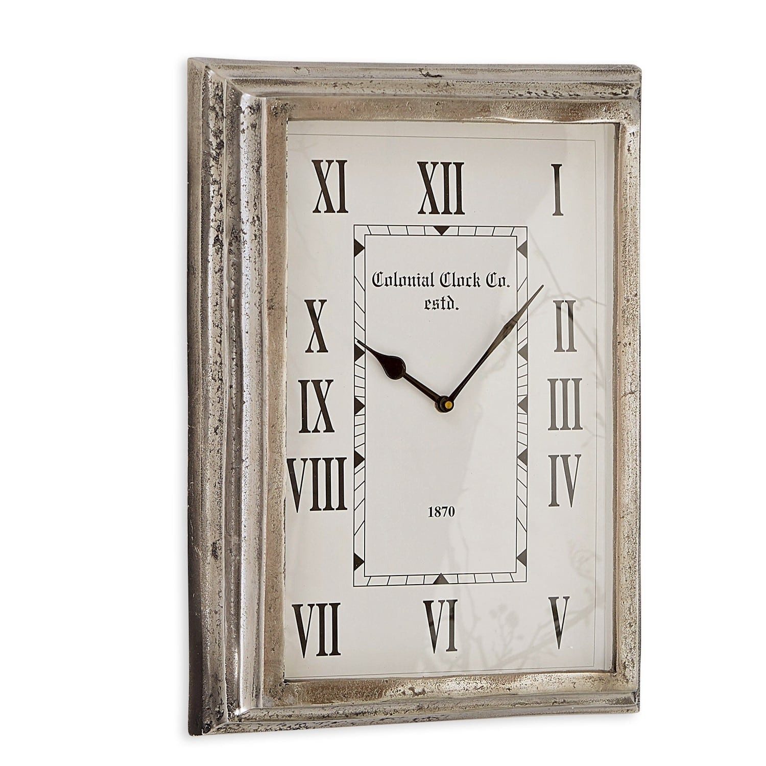 Mirabeau Wanduhr Uhr Roman antiksilber