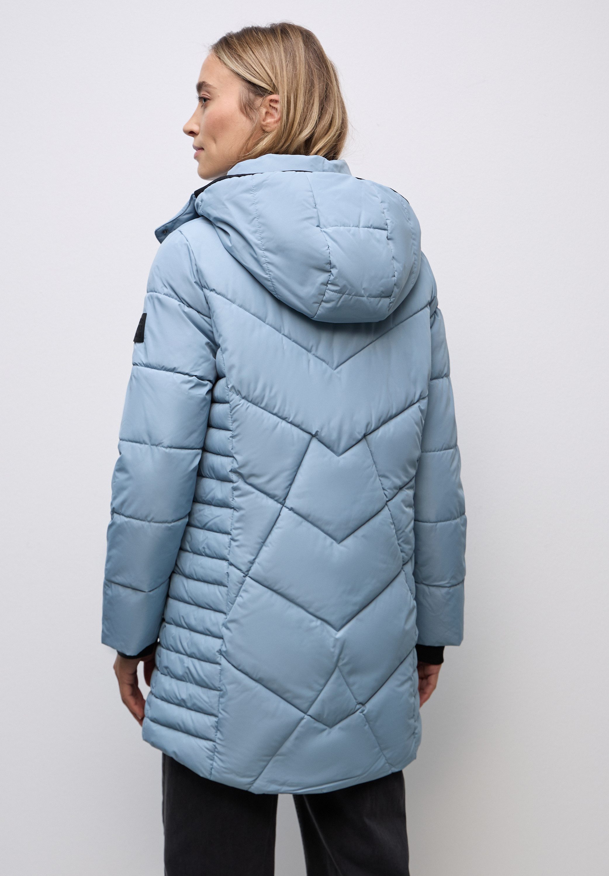 STREET ONE Steppmantel mit abnehmbarer Kapuze günstig online kaufen
