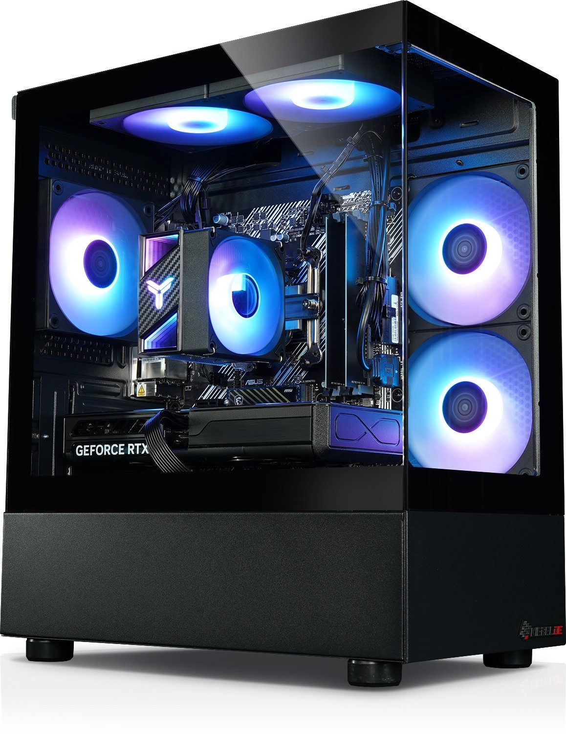 Kiebel Titan Gaming-PC (AMD Ryzen 7 AMD Ryzen 7 5800X, RTX 5070, 32 GB RAM, 1000 GB SSD, Luftkühlung, ARGB-Beleuchtung)