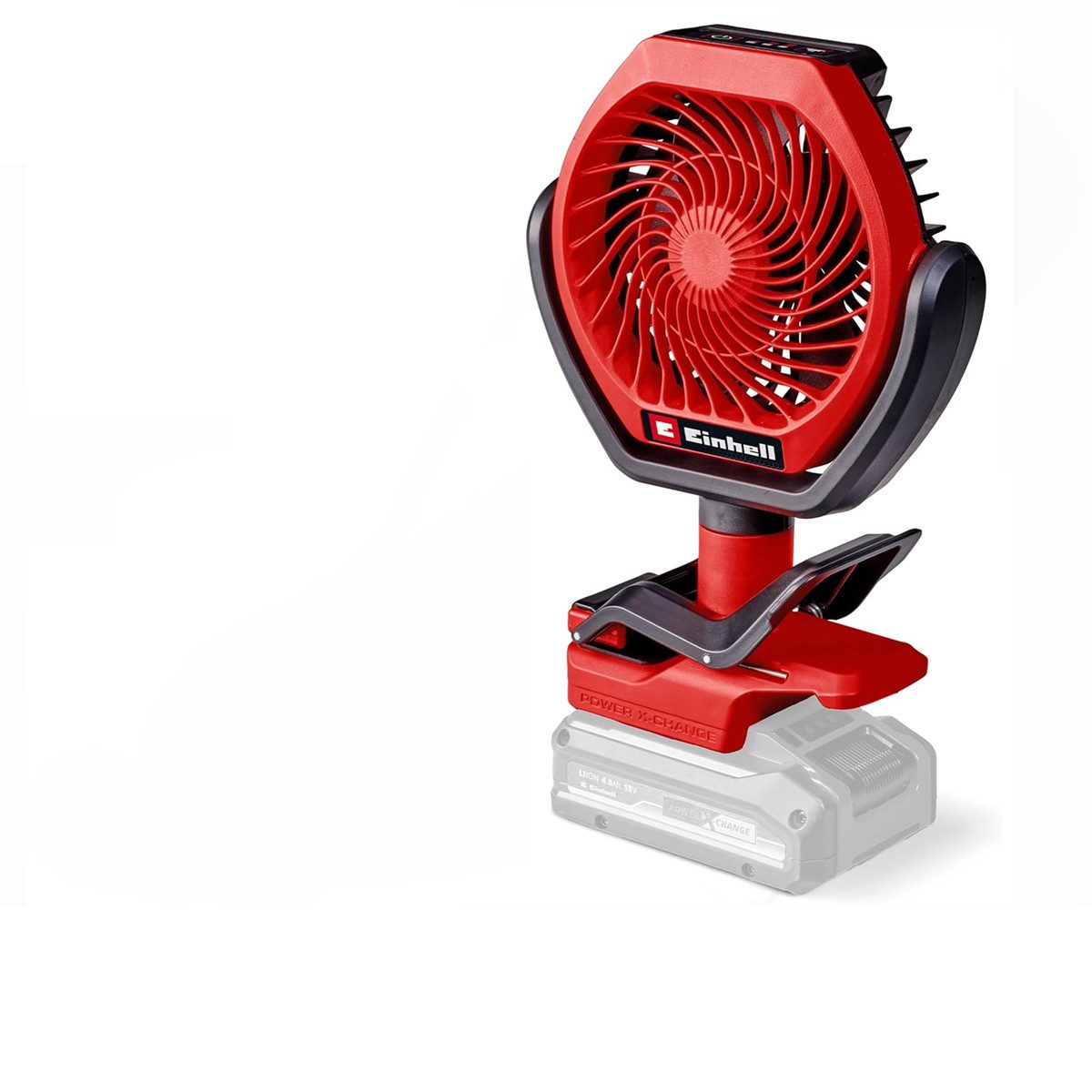 Einhell Akku-Standventilator Einhell GC-CF 18/110 Li-Solo Akku-Ventilator 3 Stufen, Brushless Motor