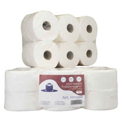 SANISMART Papierhandtuch Toilettenpapier 2-lagig