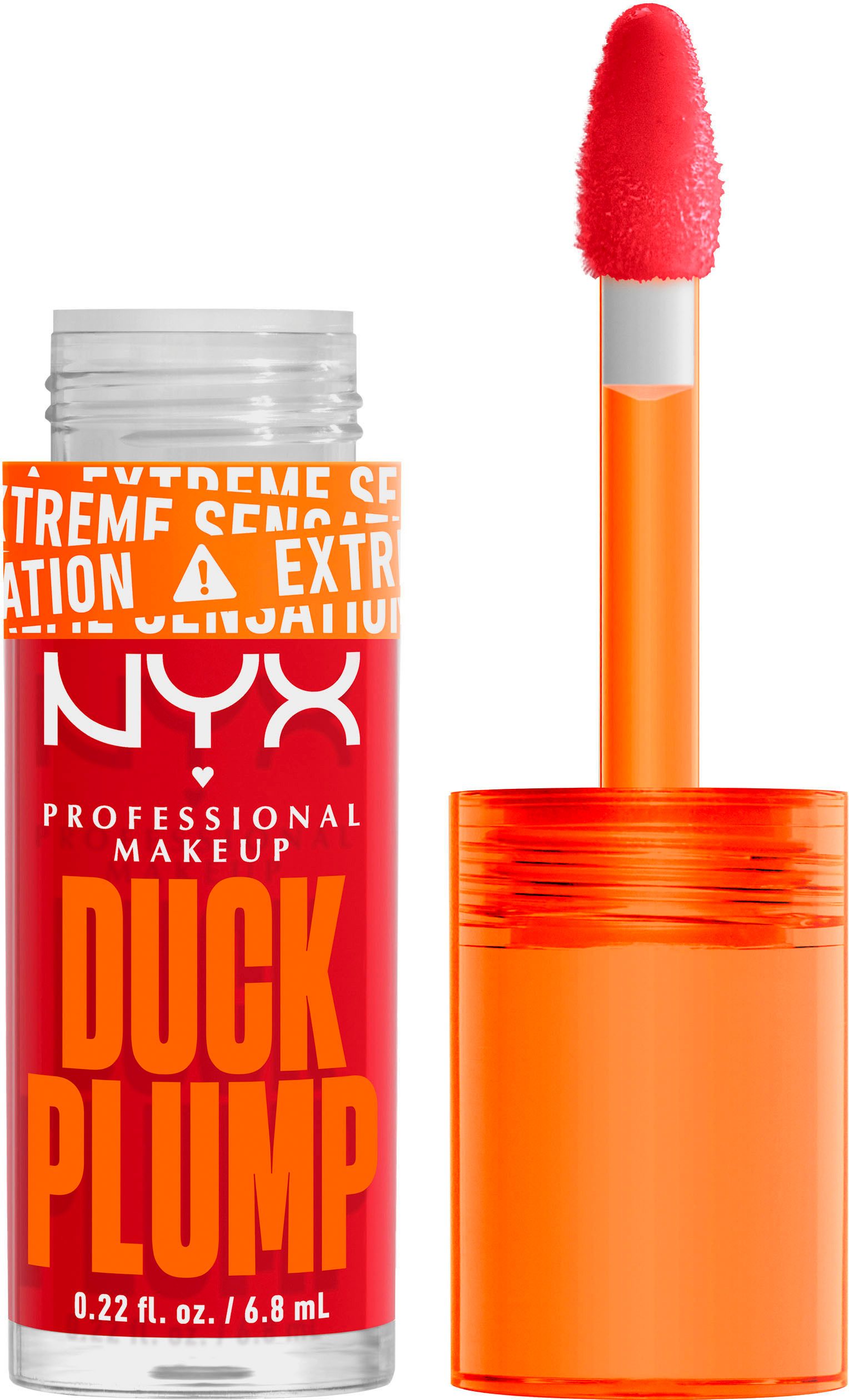 NYX Lipgloss NYX Professional Makeup Duck Plump Cherry Spice, mit Collagen