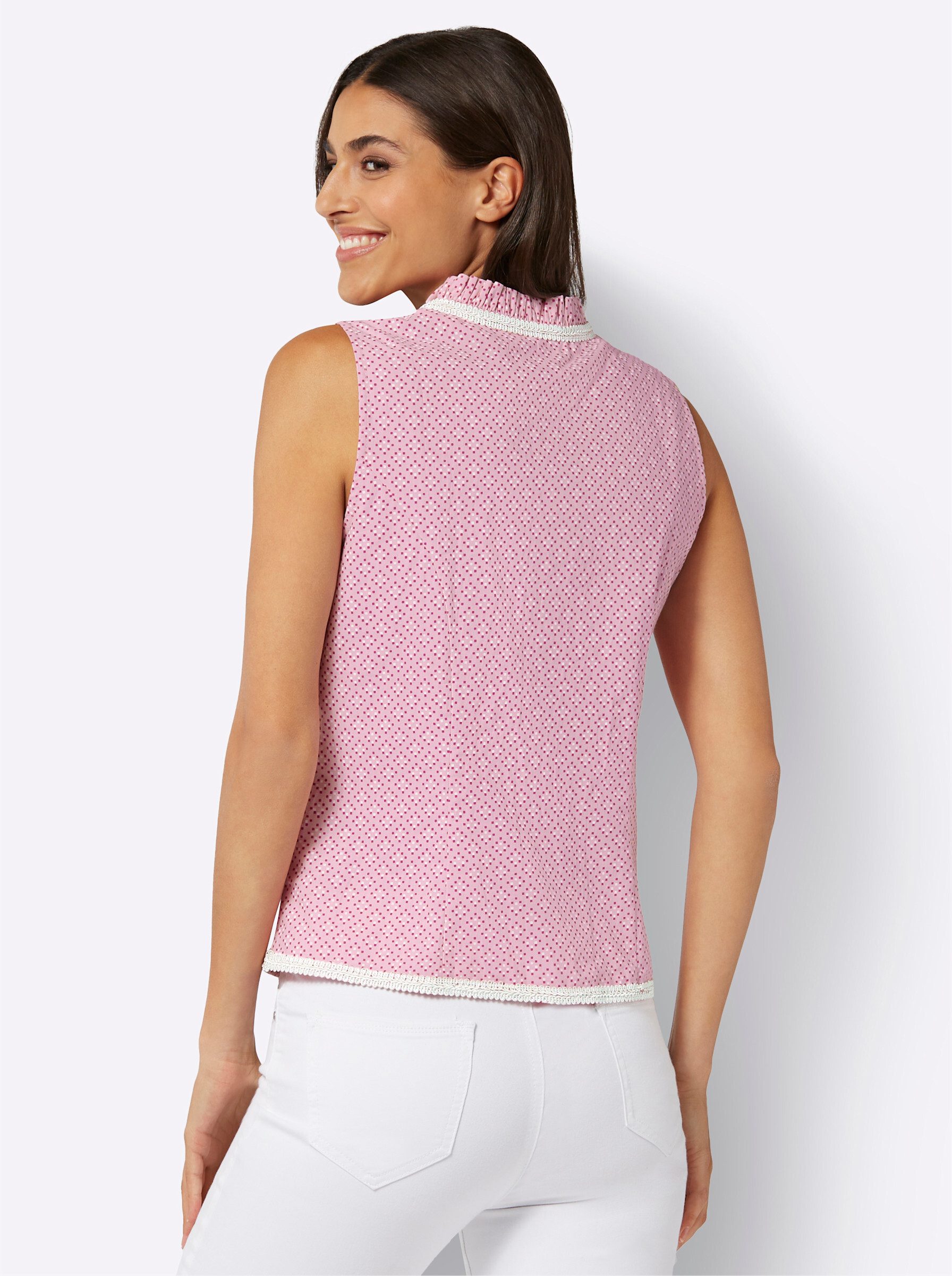 Sieh an! Jerseyweste Trachtenbluse günstig online kaufen