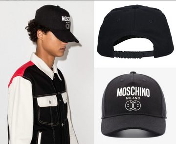 Moschino Baseball Cap Moschino X Smiley Black Double Baseballcap Baseball Kappe Trucker Hat