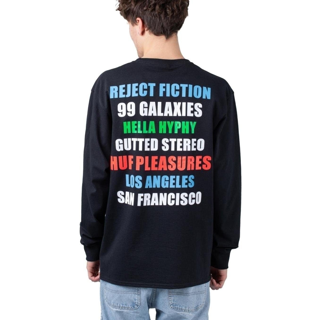 HUF Sweater HUF x Pleasures 12 Galaxies Longsleeve