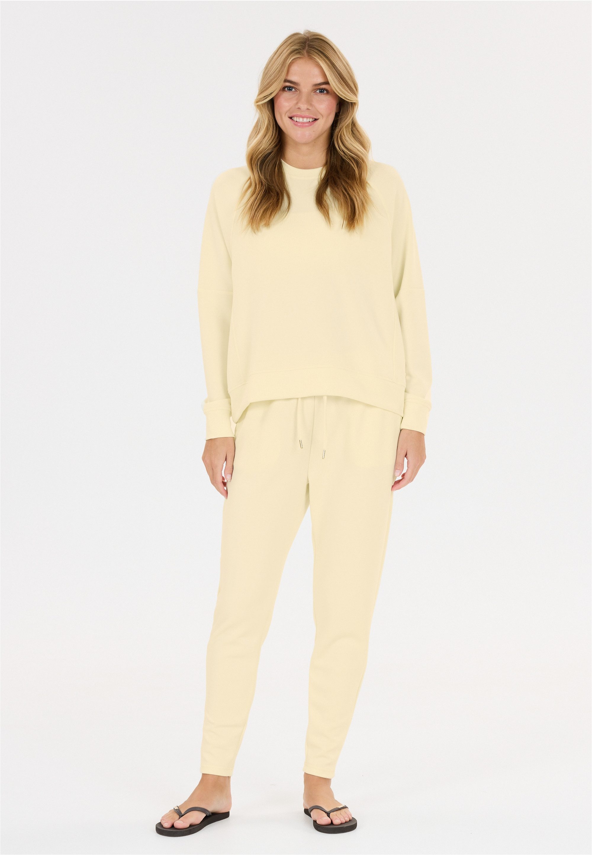ATHLECIA Sweathose Jacey aus weichem Modalmix