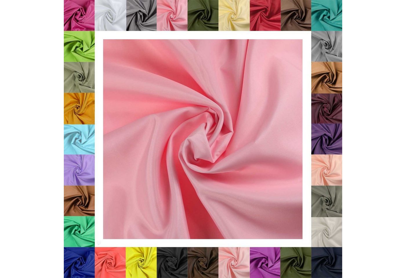 Thumbnail - maDDma Stoff 5m Futterstoff Breite 148cm, rosa