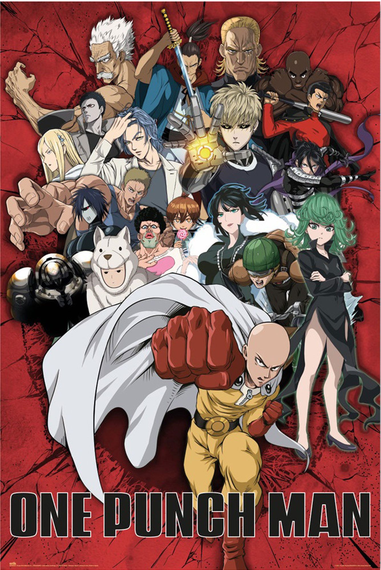 Poster One Punch Man - Плакат - Heroes
