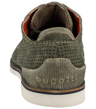 bugatti Halbschuhe Veloursleder Schnürschuh