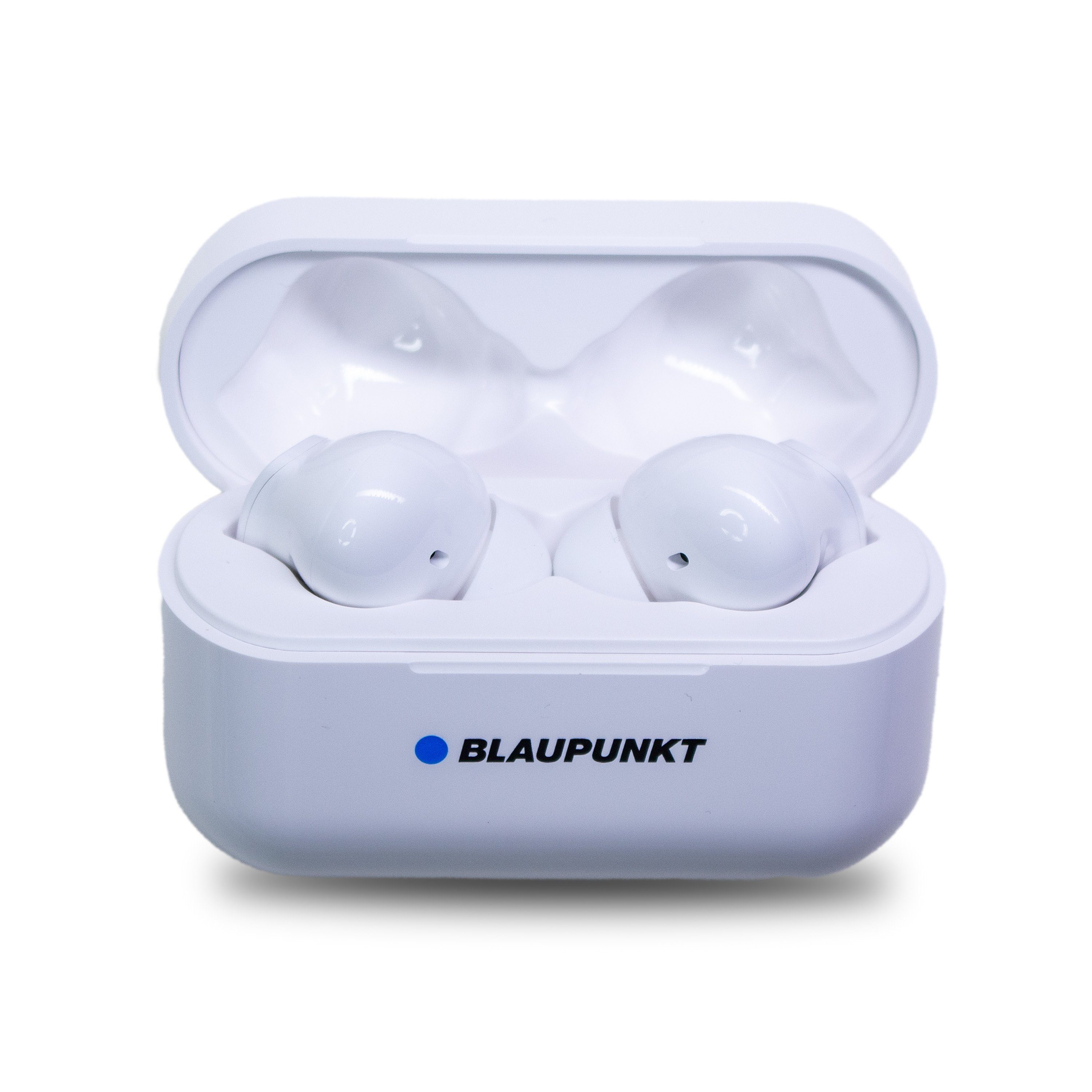 Blaupunkt TWS 30 wireless In-Ear-Kopfhörer (Bluetooth 5.2, ANC und Transparenz Modus, Touch Control Technologie) weiß