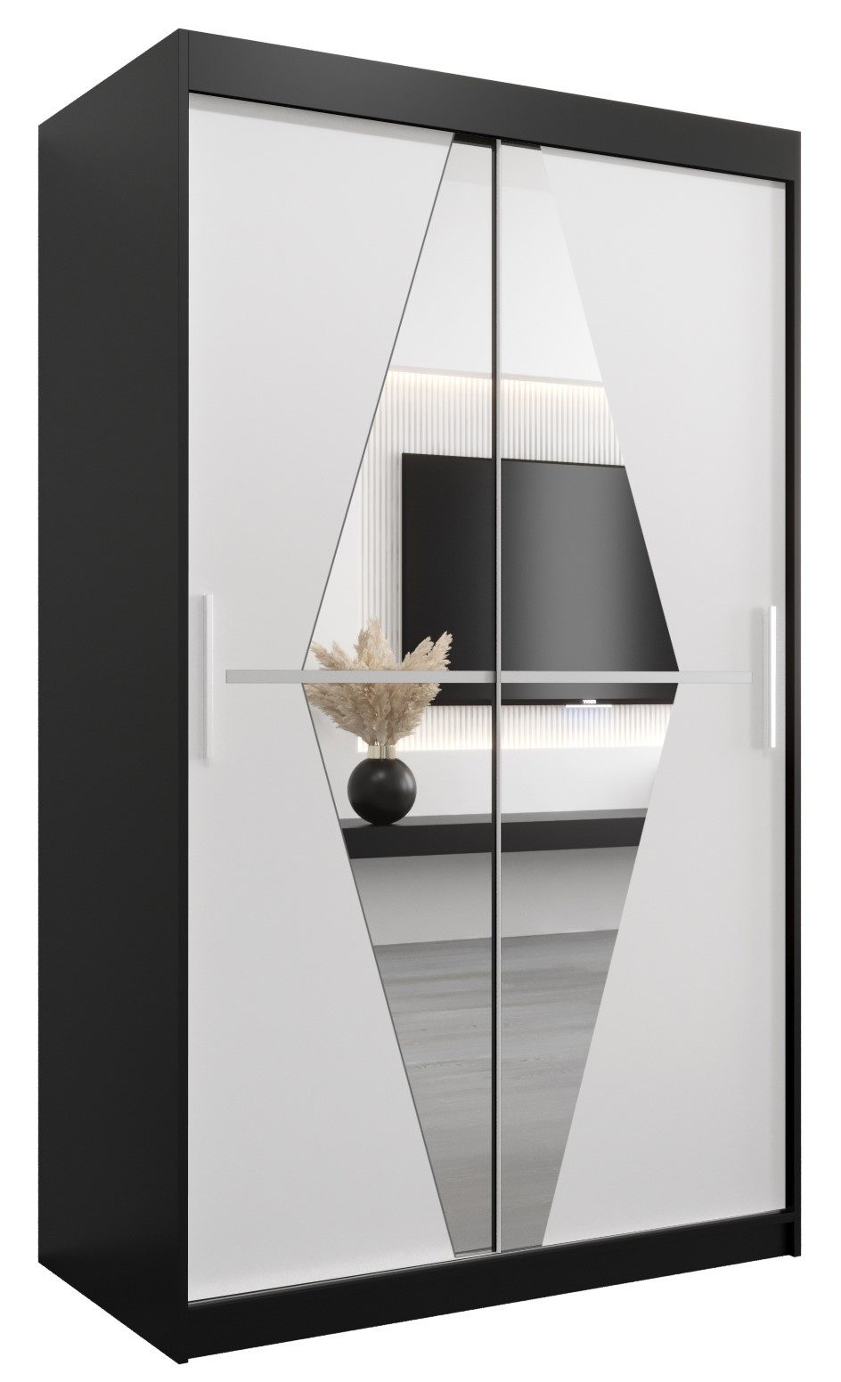 MOEBLO Schiebetürenschrank BOLA (mit Spiegel, mit/ günstig online kaufen