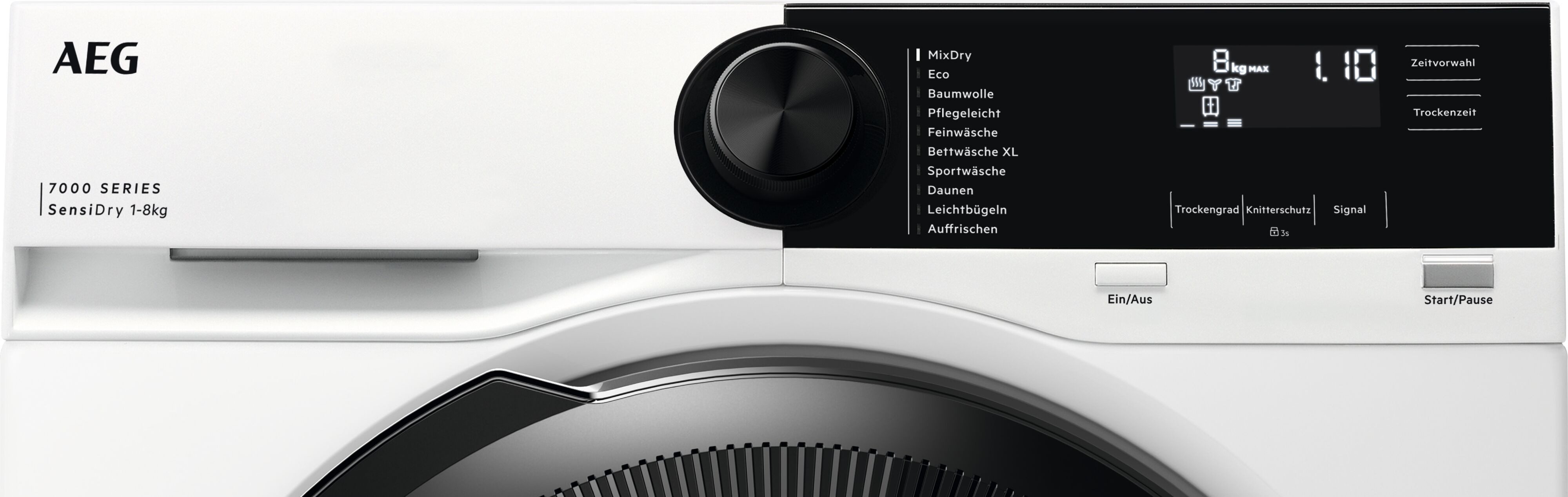 AEG Wärmepumpentrockner 7000 SensiDry® TR7TC86, SensiDry®: mit der Wärmepumpentechnologie weniger Energieverbrauch