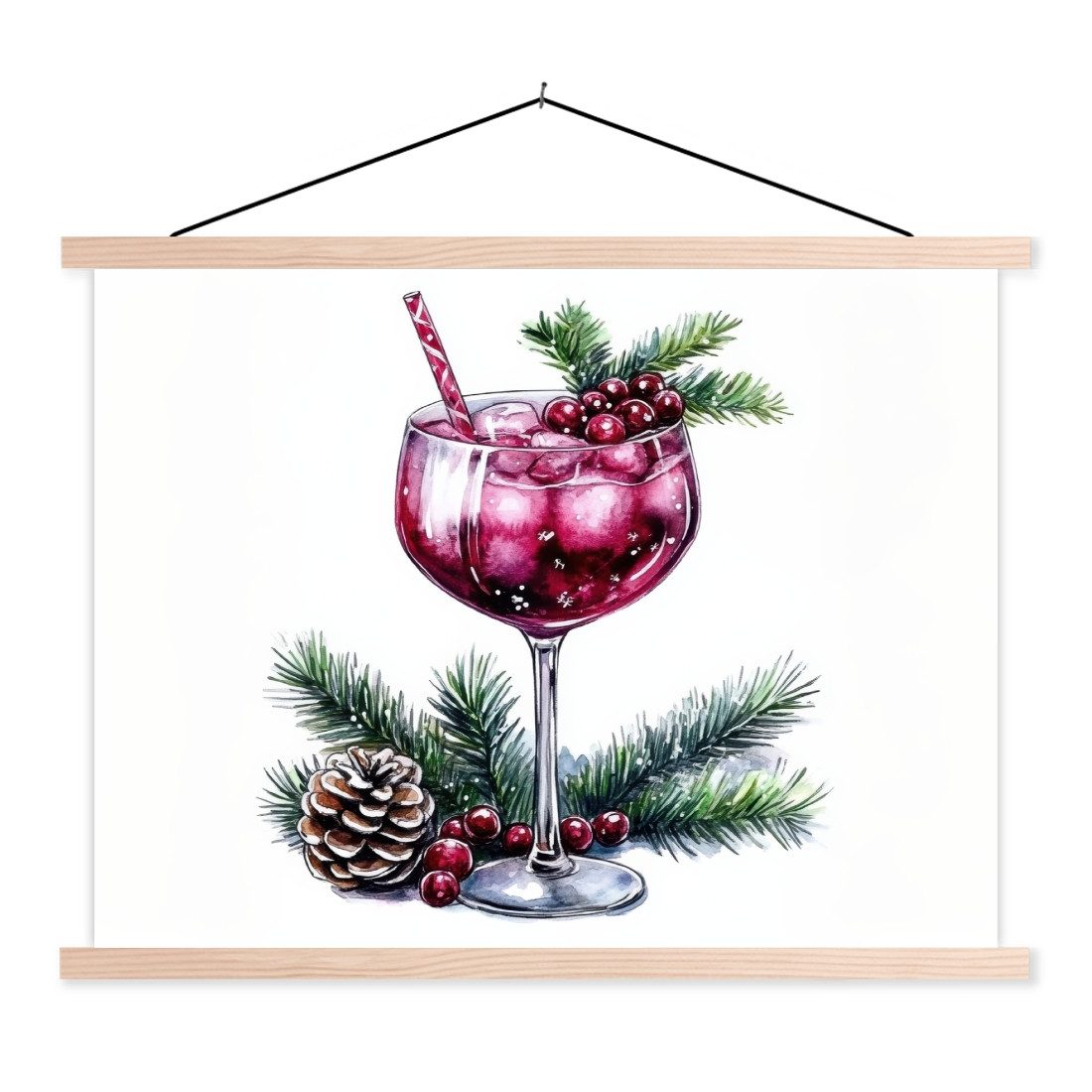 MuchoWow Poster Winter - Cocktail - günstig online kaufen