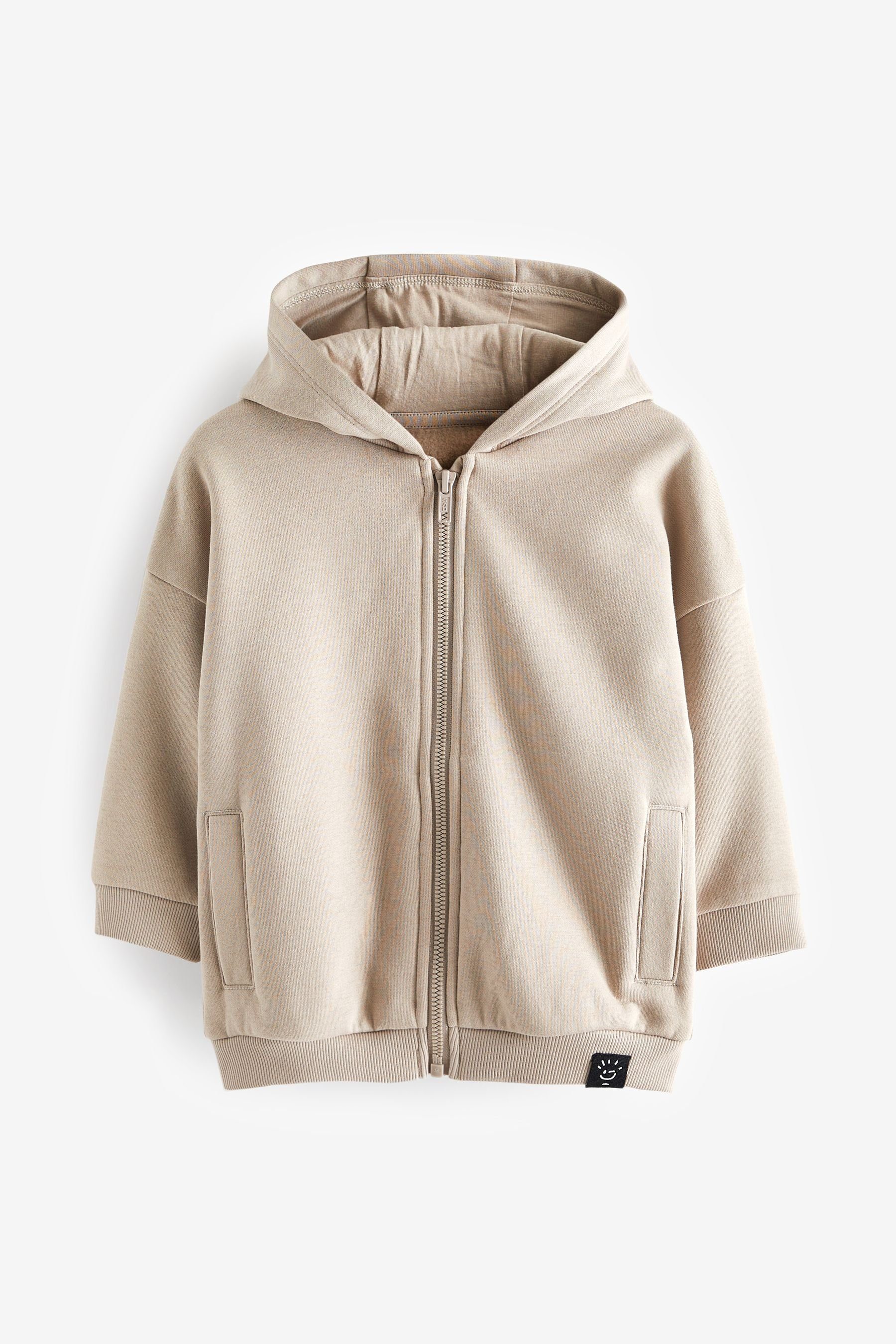 Next Kapuzensweatjacke Oversize-Kapuzenjacke mit Reißverschluss (1-tlg) günstig online kaufen