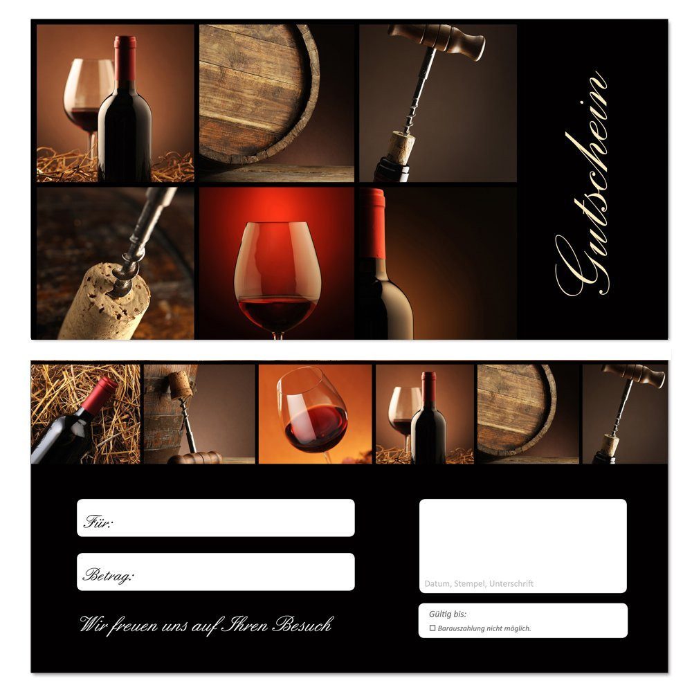 Geschenkkarte Geschenkgutscheine Gastronomie Wein Restaurant Weinhandlung