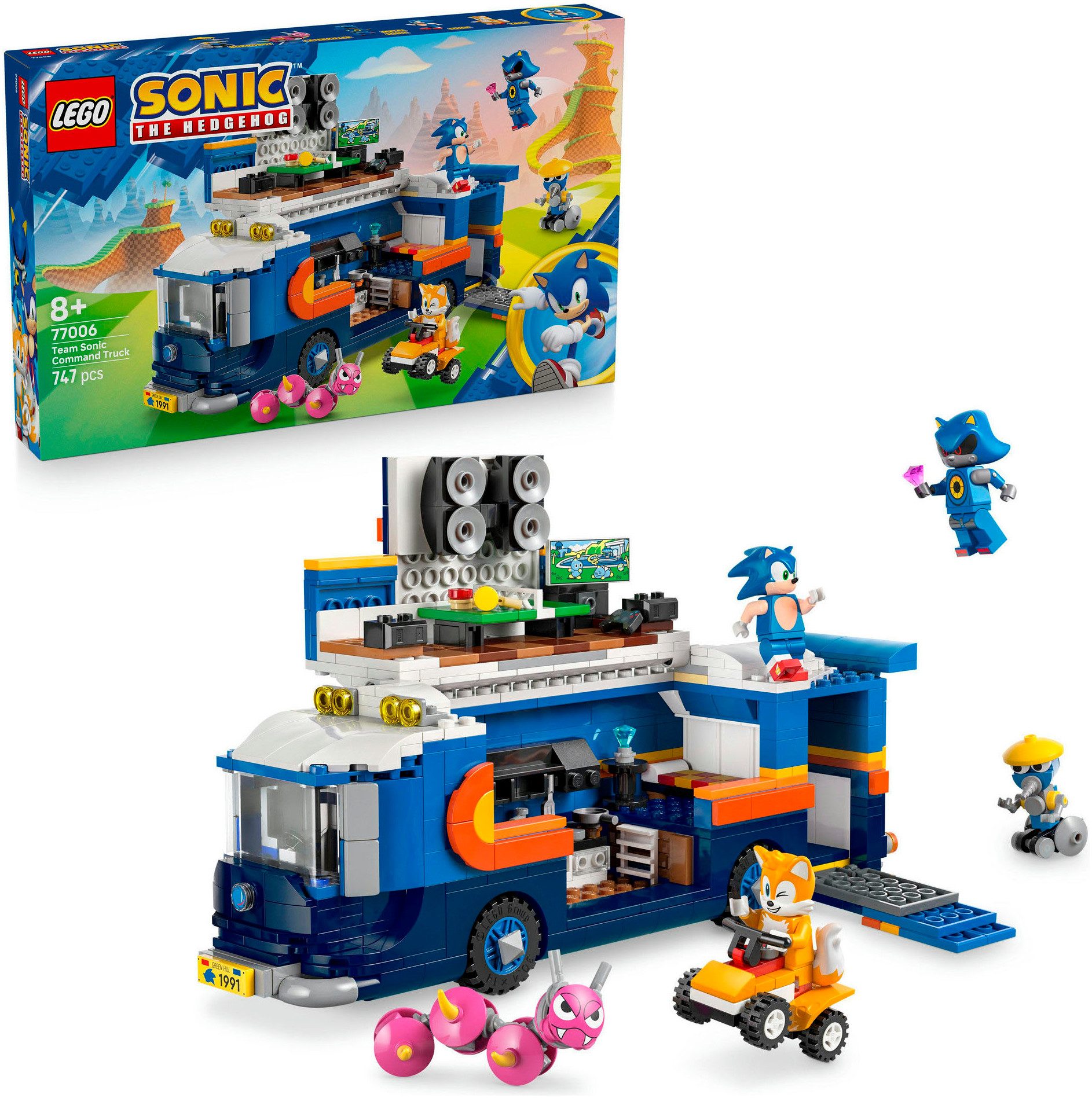 LEGO® Team Sonics Kommando-Truck (77006), LEGO Sonic Konstruktionsspielstei günstig online kaufen