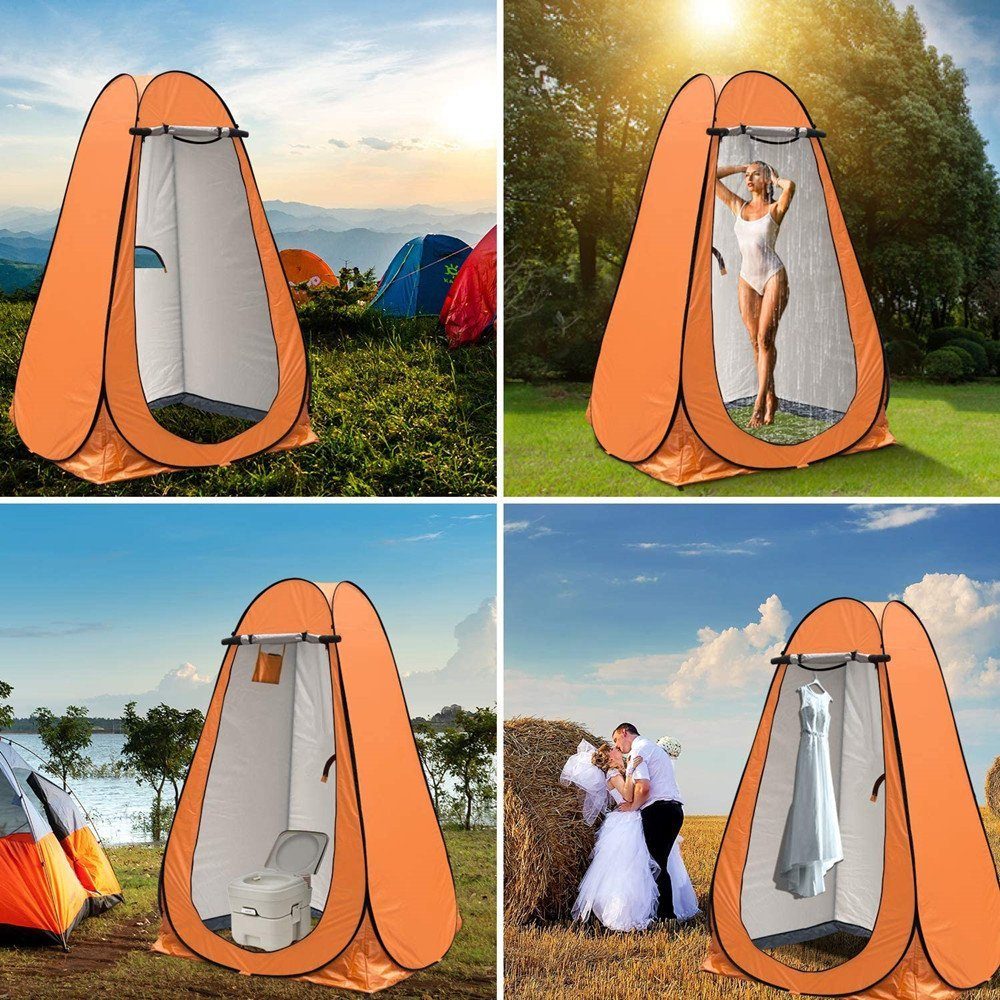 Pop Up Toilettenzelt Duschzelt Umkleidezelt Beistellzelt Angelzelt Camping Zelt 