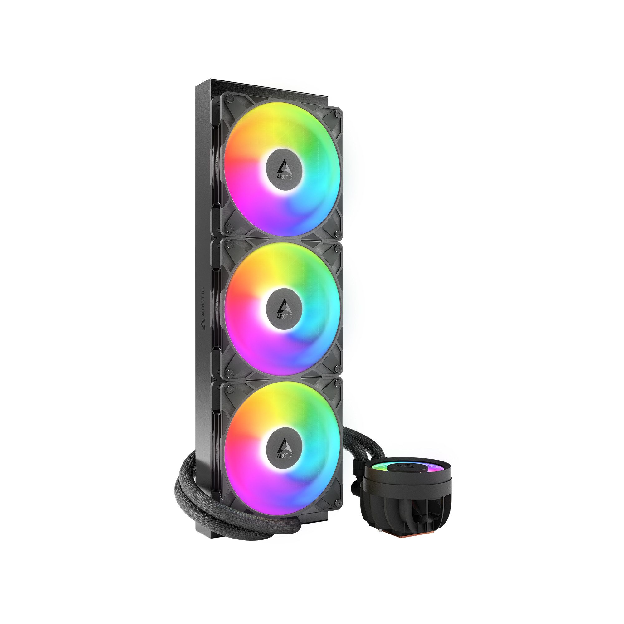 Arctic CPU Kühler Liquid Freezer III Pro 420 A-RGB - Prozessor-Flüssigkeitskühlsystem...