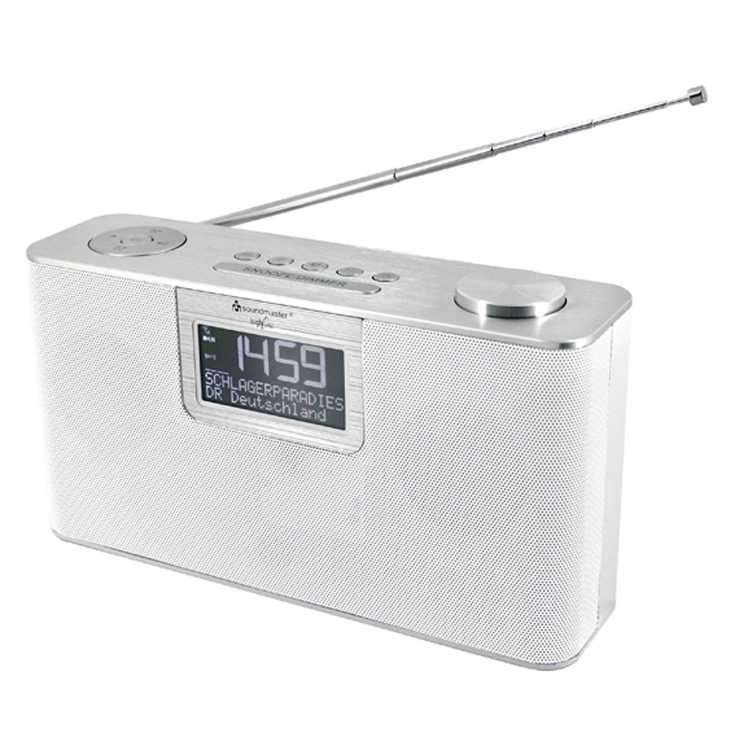 Soundmaster DAB700WE tragbares Radio Boombox DAB+ USB SD Bluetooth  Streaming 2x6 W Boombox