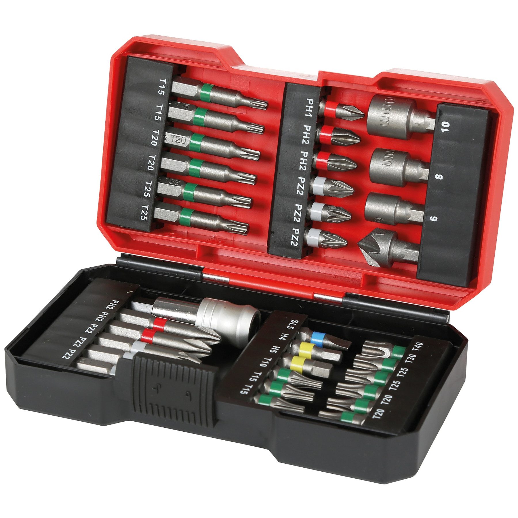 Einhell Bohrer- und Bit-Set EINHELL Bitsatz, 49108801, S-Box, 34-teilig