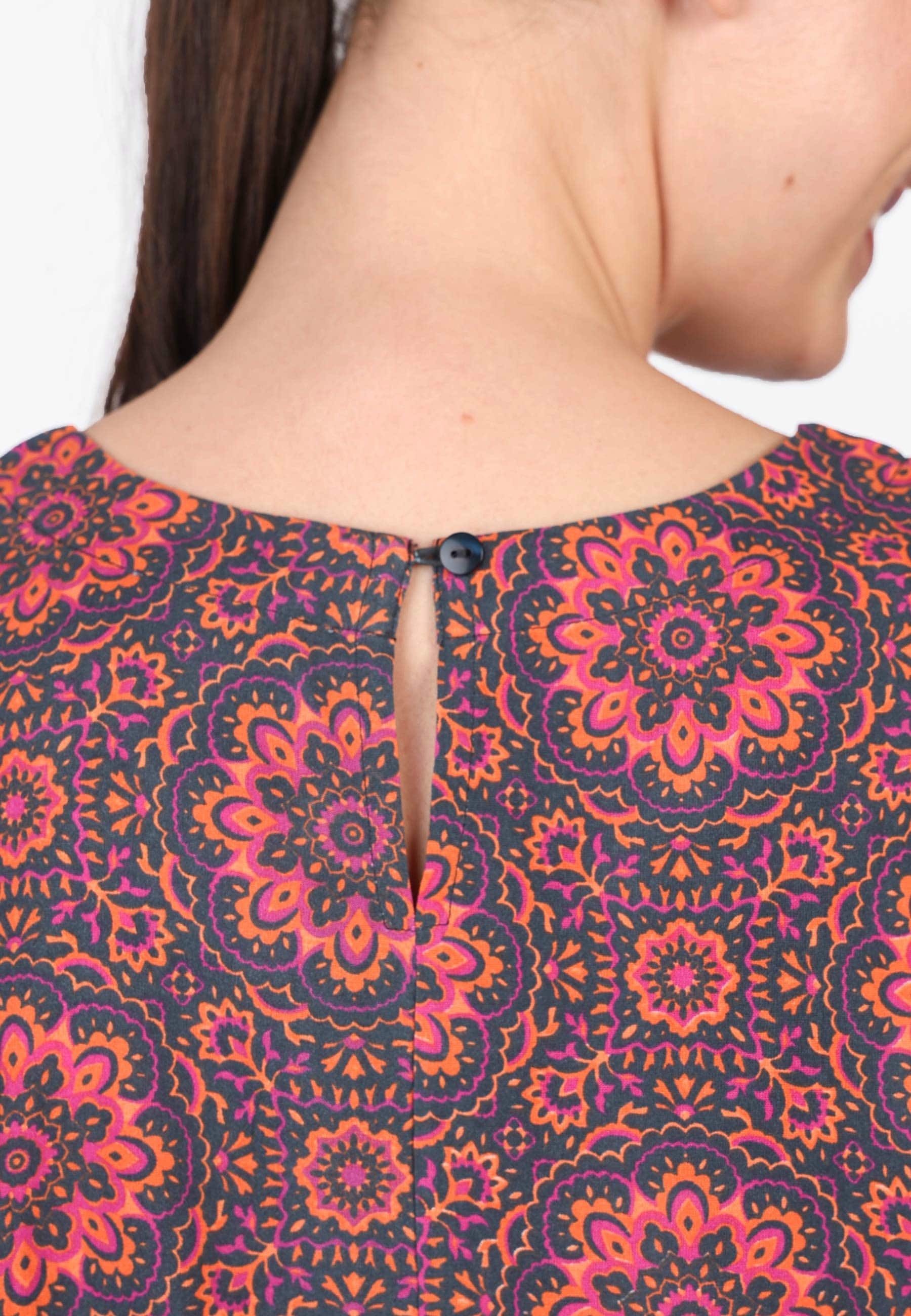 Deerberg Klassische Bluse Maisy ornamental