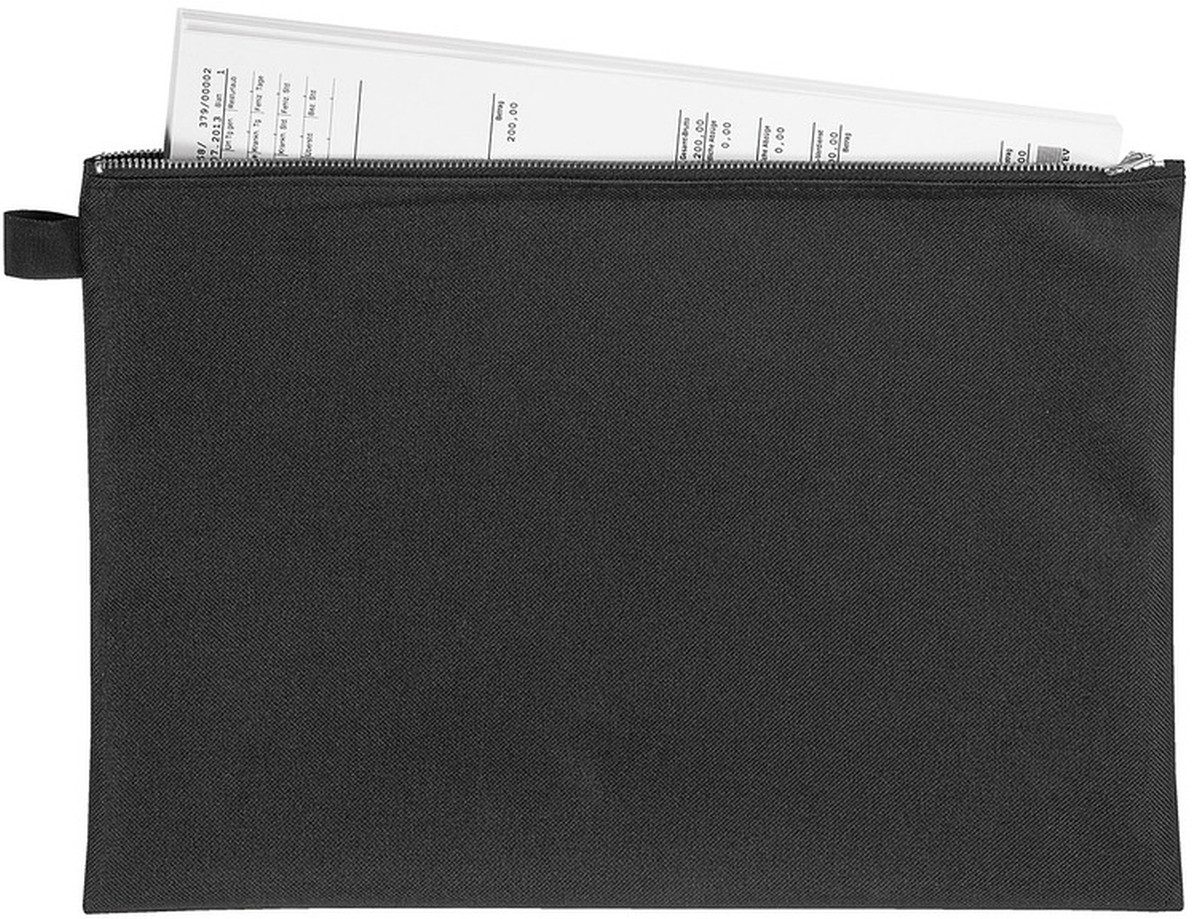 VELOFLEX Prospekthülle Banktasche/Transporttasche A4 schwarz