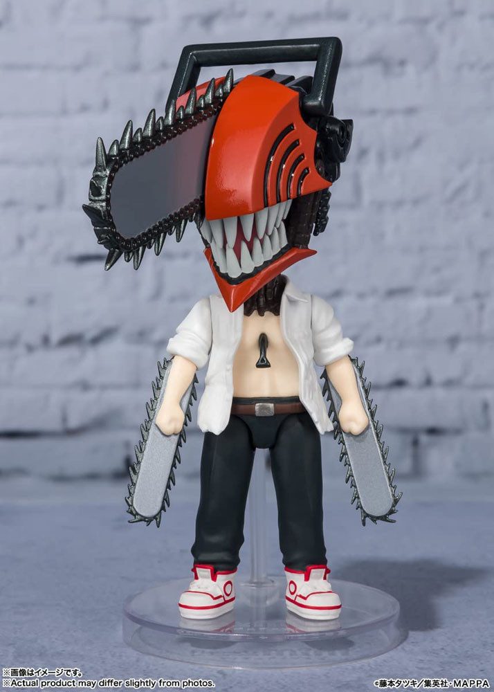 Bandai Tamashii Nations Actionfigur Chainsaw Man Figuarts mini Actionfigur Chainsaw Man 10cm