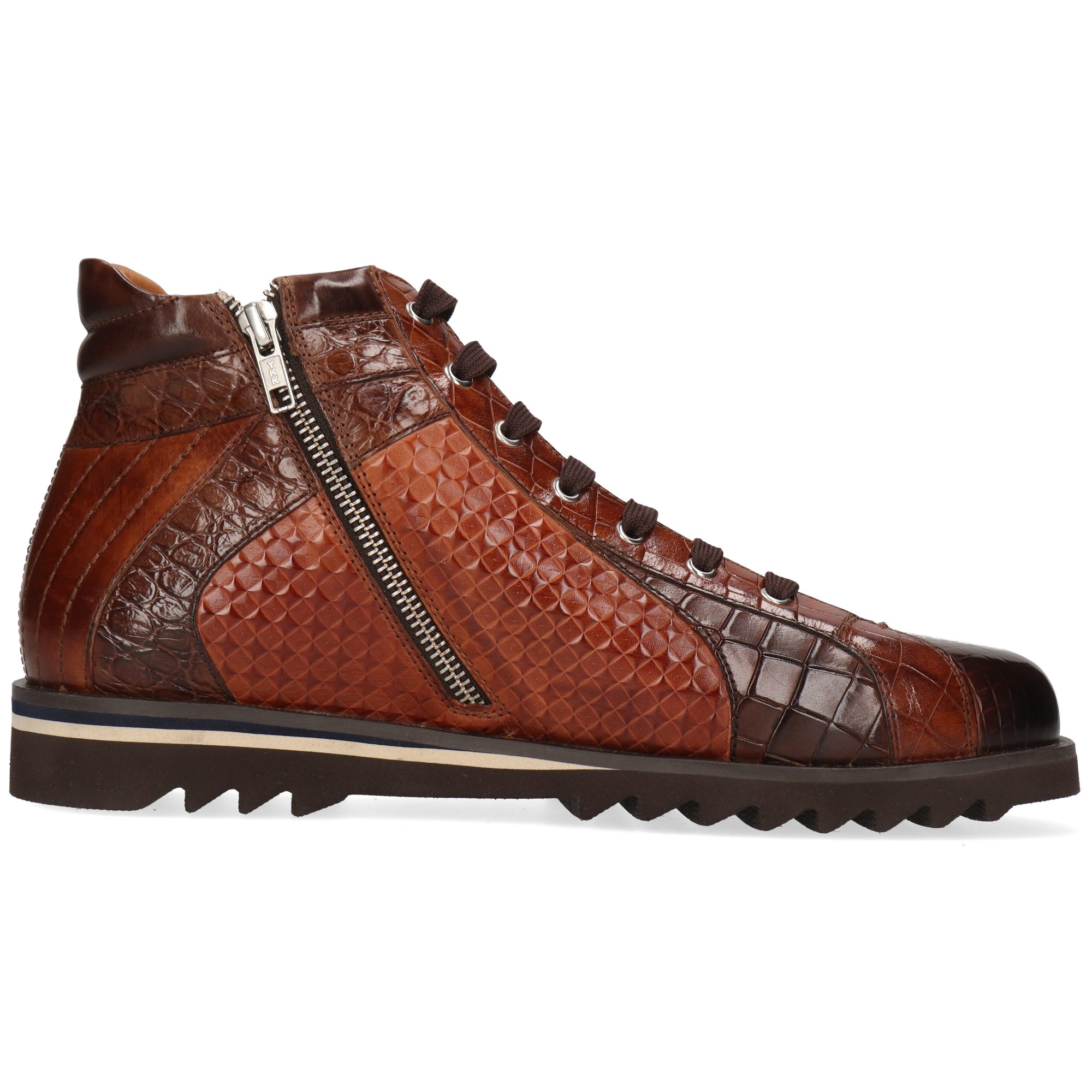 Melvin & Hamilton Hadrian 10 Leder-Sneakers für Herren Sneaker Flache Absätze, Echtes Leder, Herausnehmbare Innensohle