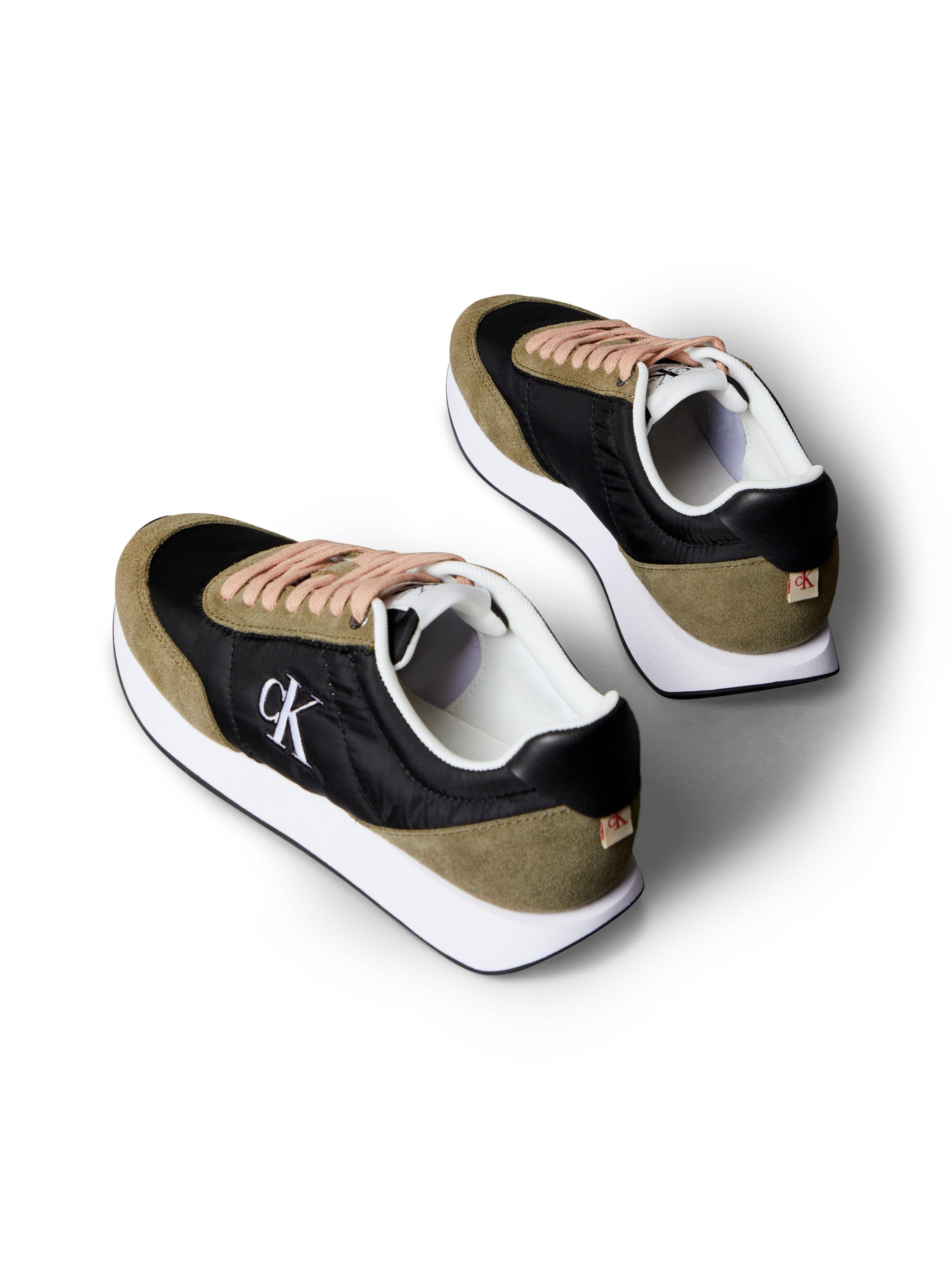 Calvin Klein Jeans RETRO RUNNER ESS MIX MAT Sneaker Schnürschuh, Runner-Sne günstig online kaufen