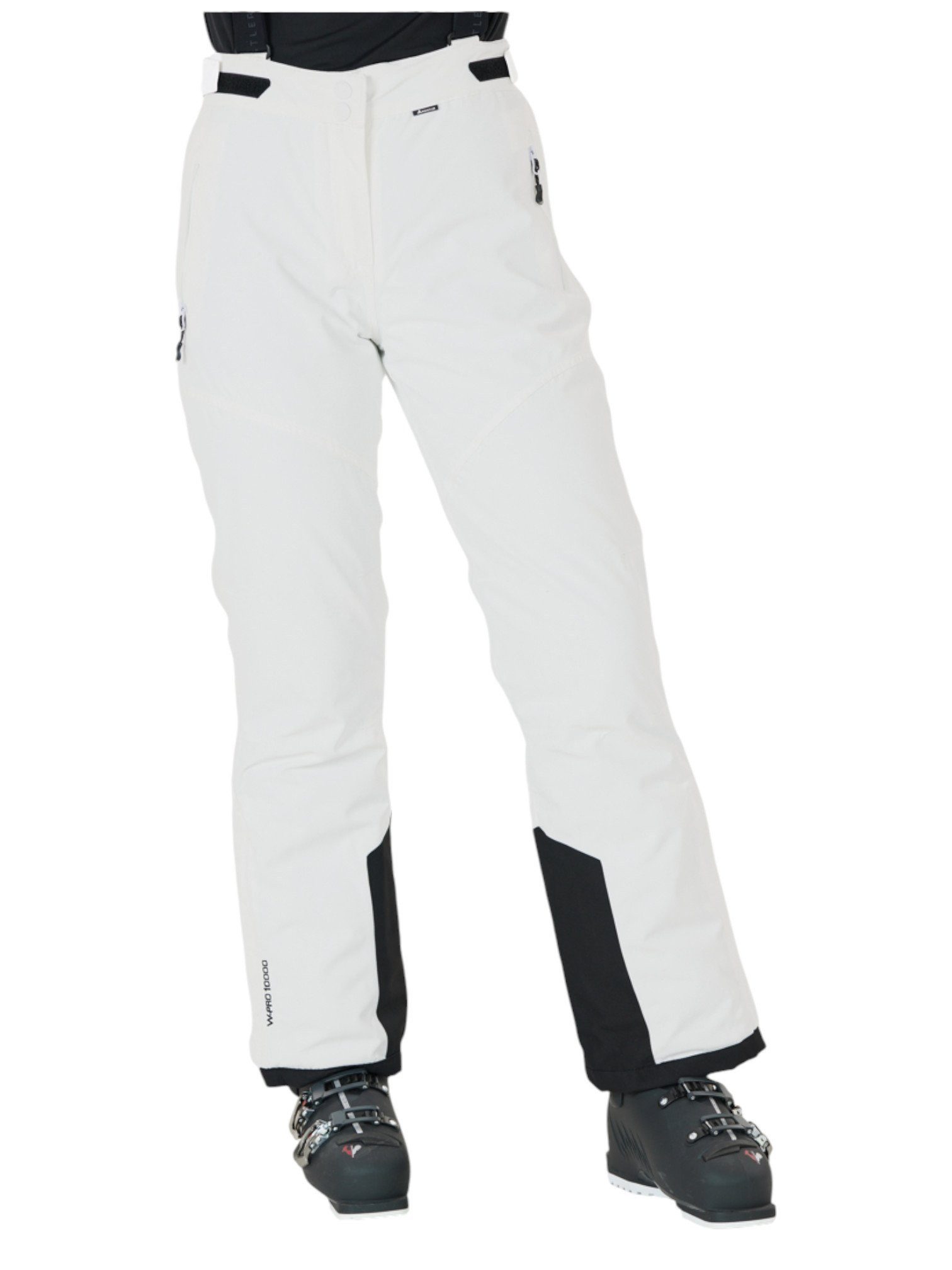 WHISTLER Skihose Drizzle Ski Pant W-Pro 10000 (wasserdicht, winddicht) weiss Damen