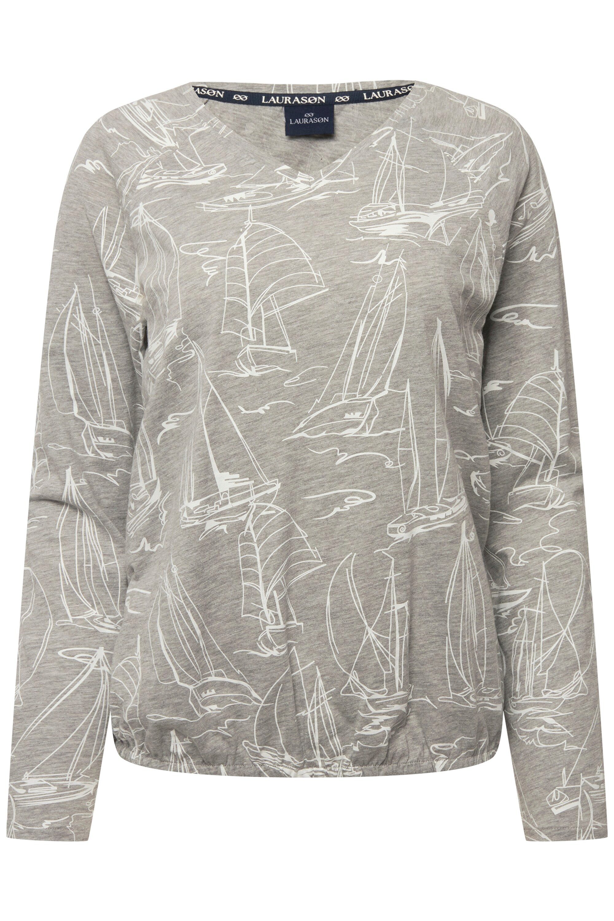 Laurasøn T-Shirt T-Shirt Boote Print günstig online kaufen