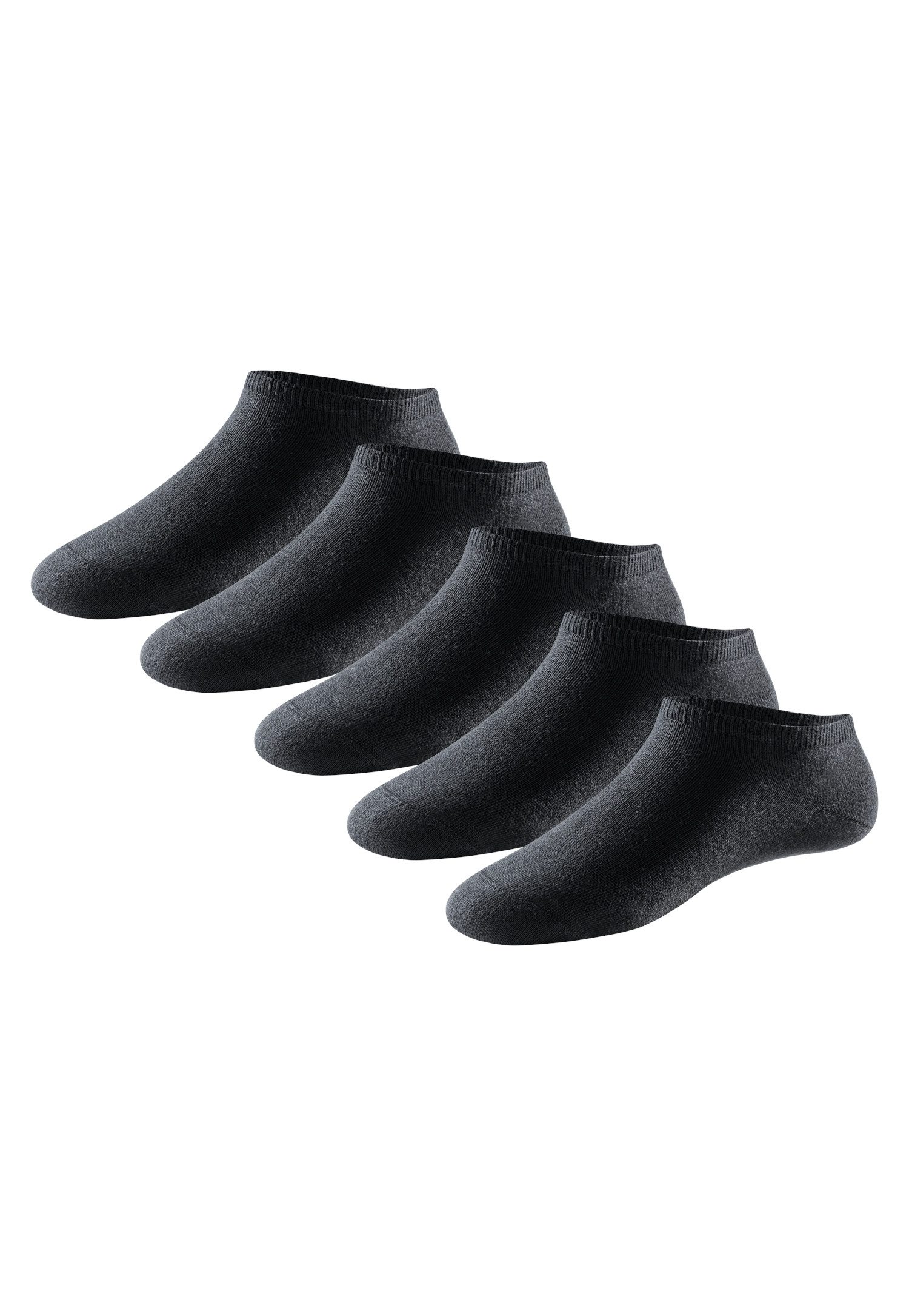 Schiesser Носки для кроссовок Bluebird (5-Paar) extra softer Bund, verstärkter Zehen- und Fersenbereich