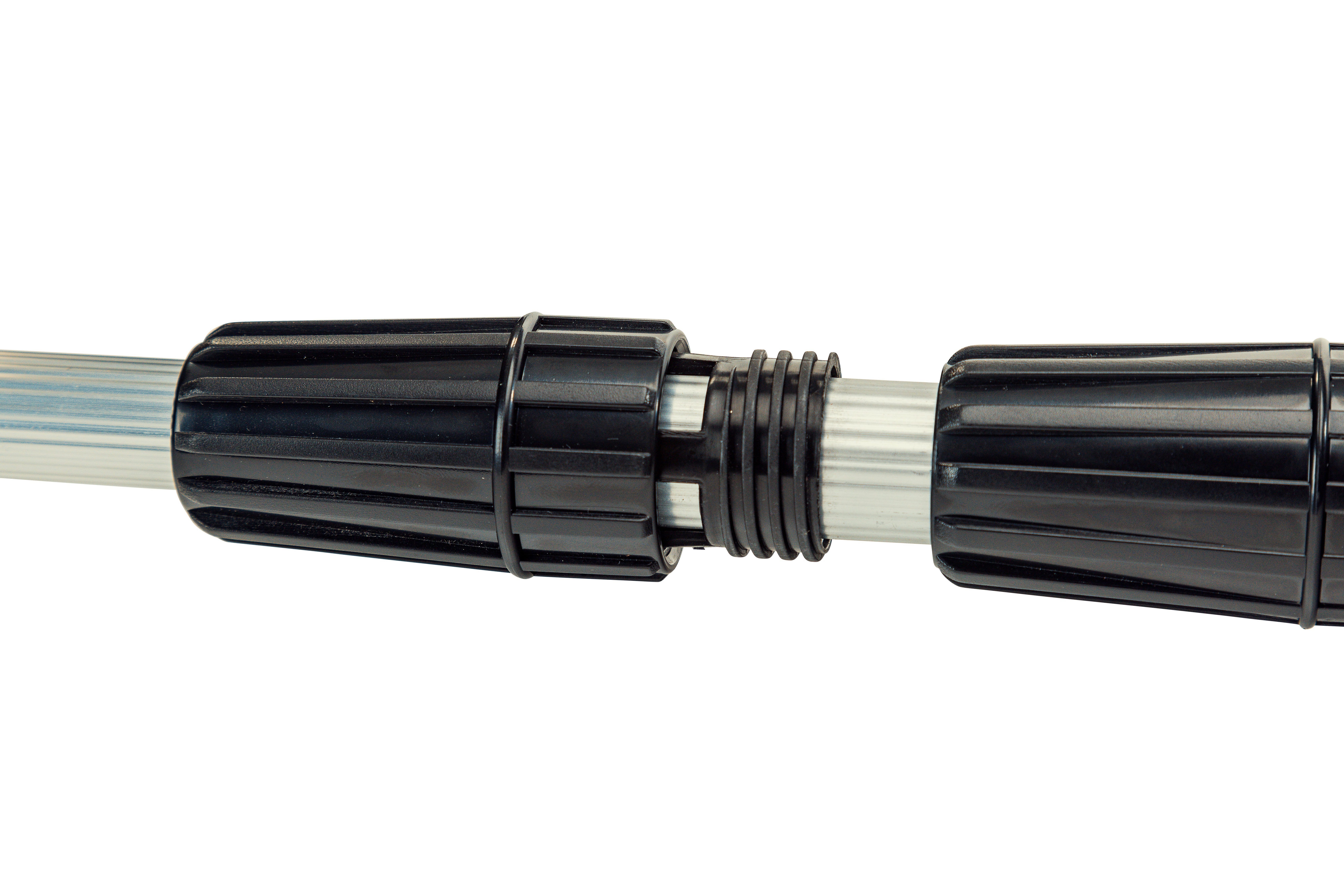 vom Pullach Hof Teleskopstiel Teleskopstange aus Aluminium, ausziehbar bis 8 Meter, robust, vielseitig, inkl. Adapter, ideal für hohe Ansprüche