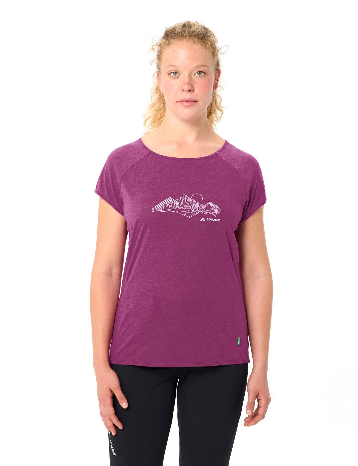 VAUDE T-Shirt T-Shirt Women's Tekoa T-Shirt II (1-tlg) schnelltrocknendes und funktionelles Shirt