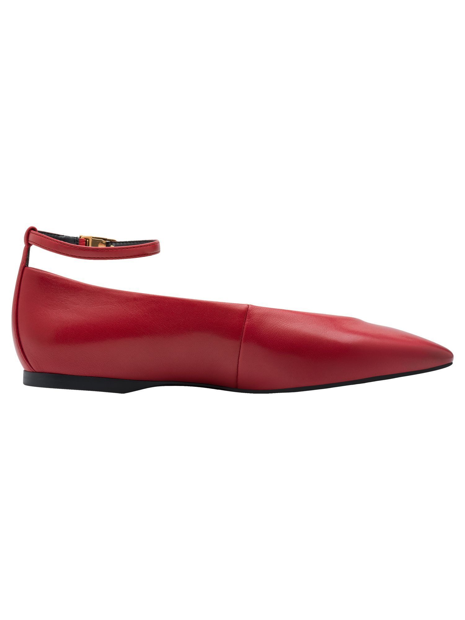Tamaris TOUCH-IT aus Leder kein Absatz 1-22161-45 Riemchenballerina TOUCH-IT
