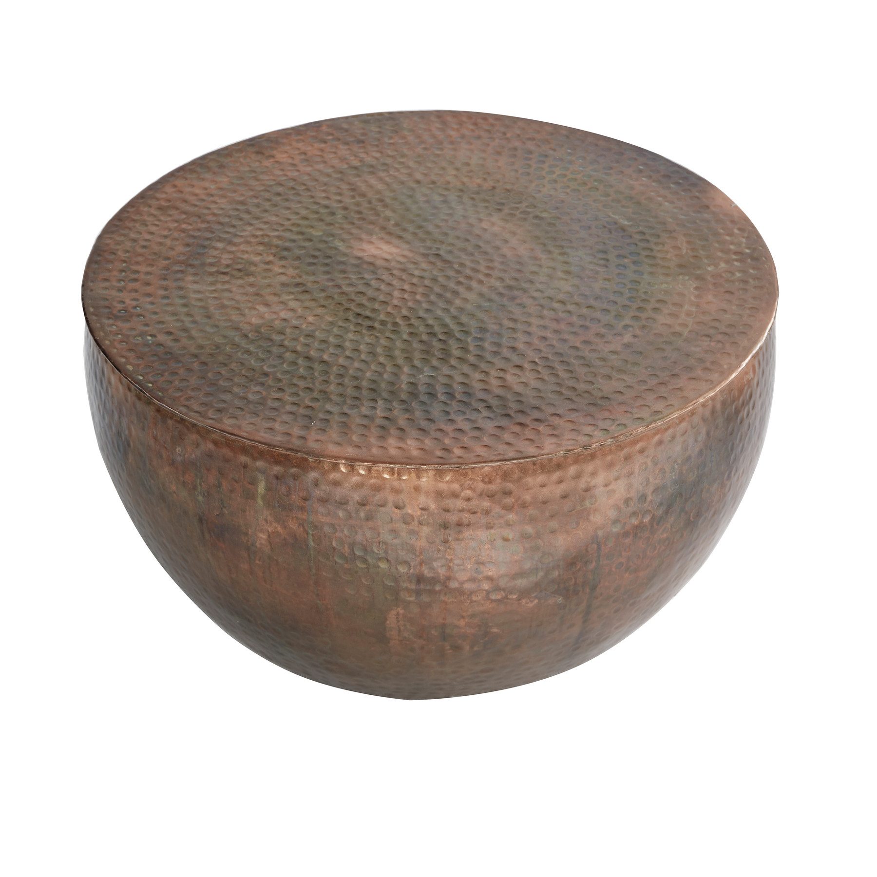 riess-ambiente Couchtisch ORIENT II Ø60cm kupfer geflammt (1-St), Wohnzimme günstig online kaufen