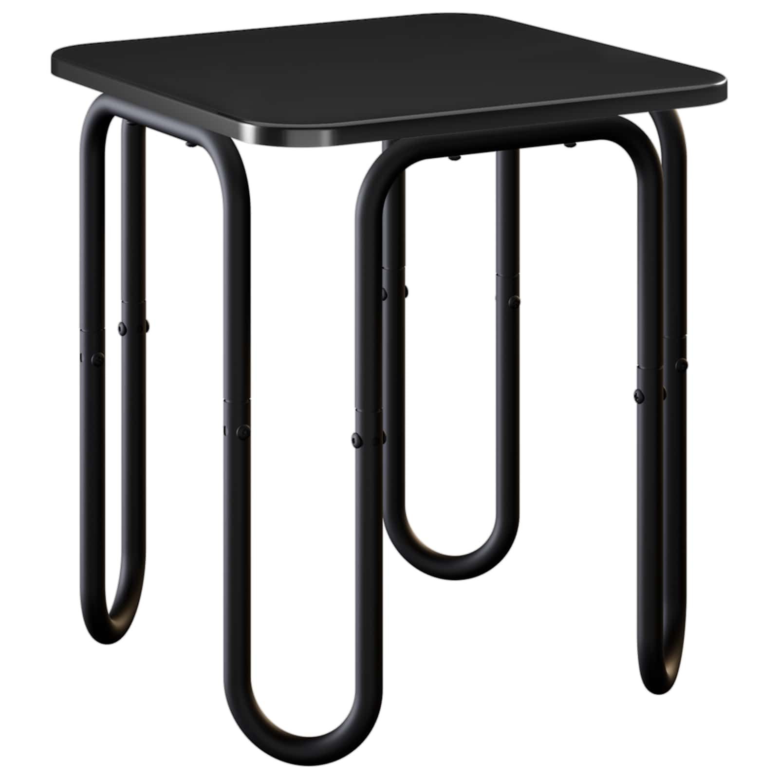 vidaXL Couchtisch Couchtisch Schwarz 40 x 40 x 45 cm Holzwerkstoff (1-St)