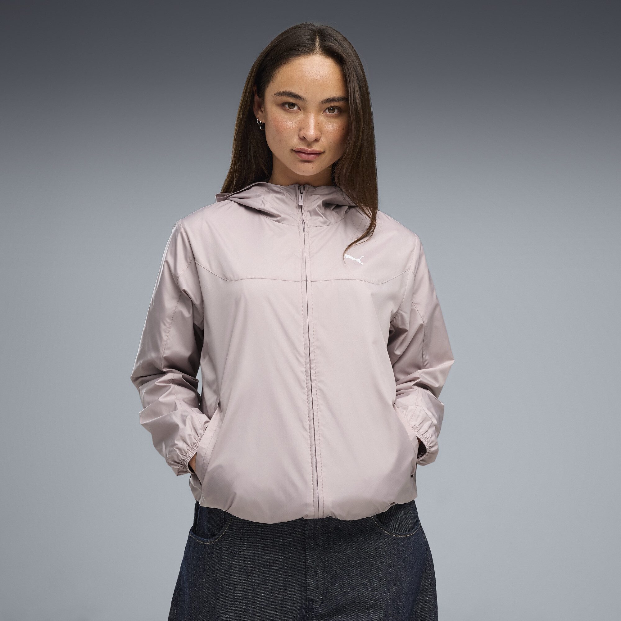 PUMA Windbreaker Essentials Regular Windjacke Damen