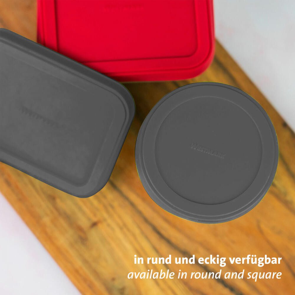 Westmark Silikon-Frischhaltedeckel – Ø 10cm, Zum Abdecken Von Gläsern & Bechern, Sortiert