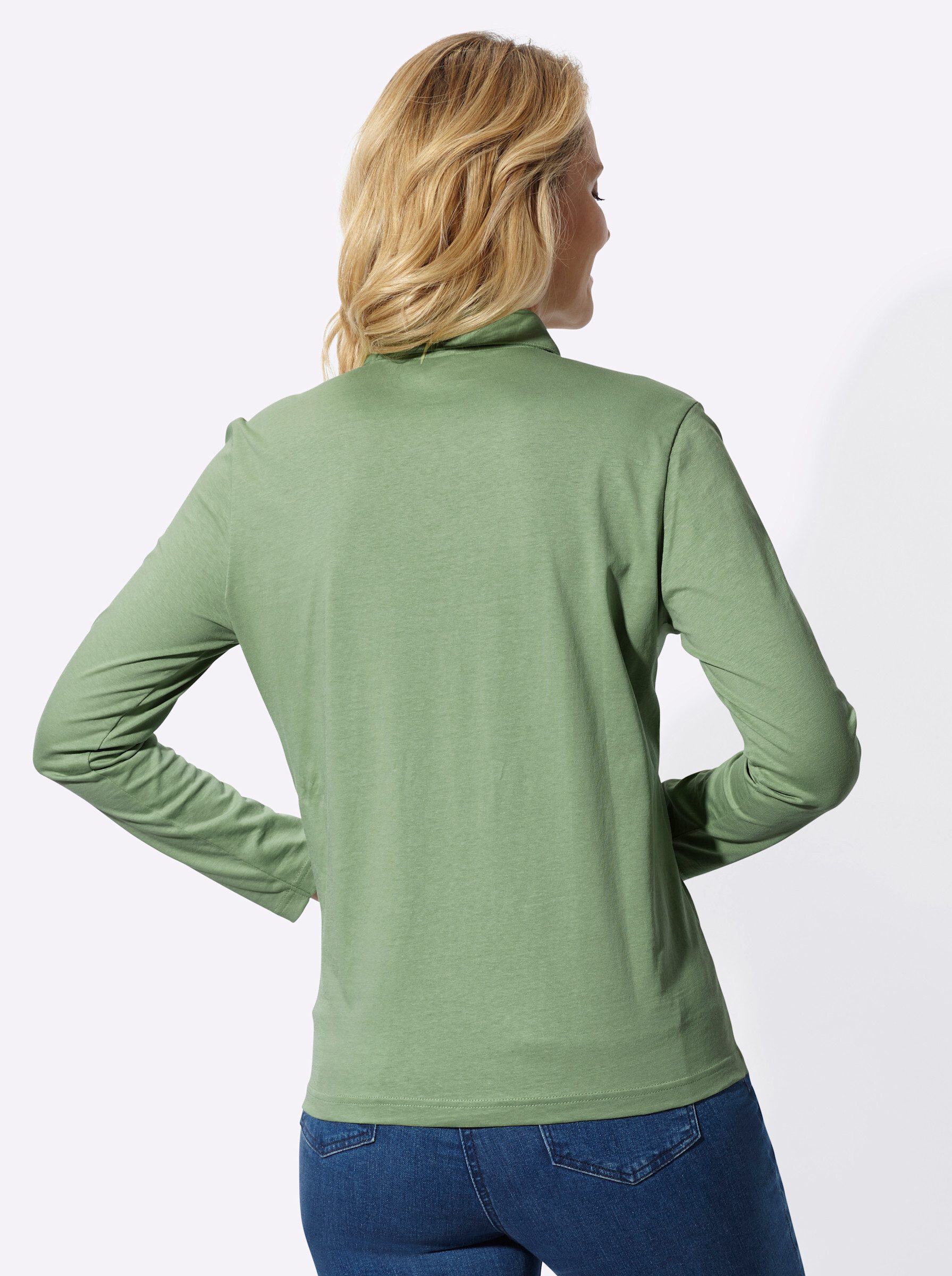 Sieh an! T-Shirt Poloshirt Langarm
