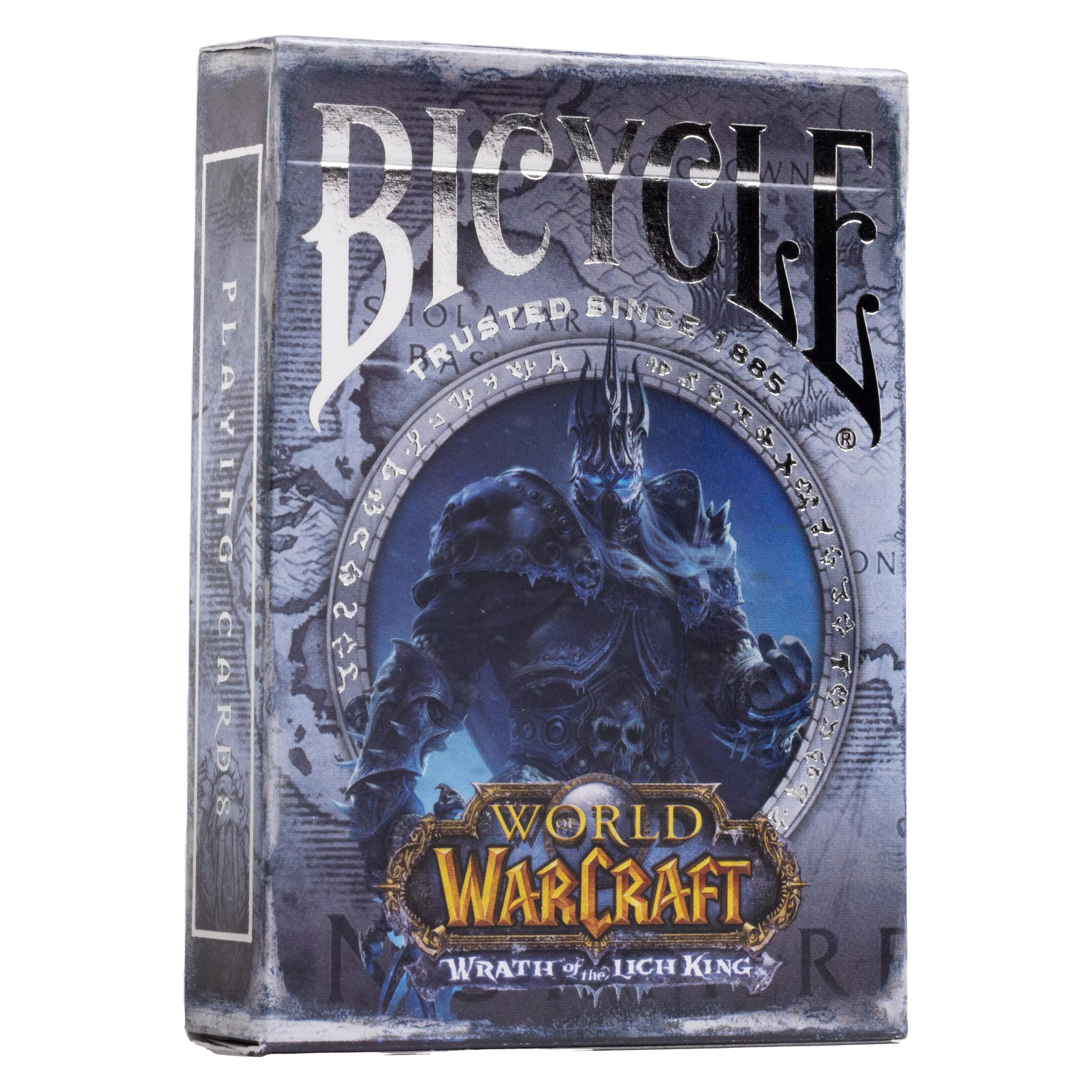 Cartamundi Spiel Bicycle® Kartendeck - World of Warcraft – Wrath of the Lich King, Kartenspiel, mit einzigartigem Air-Cushion®-Finish