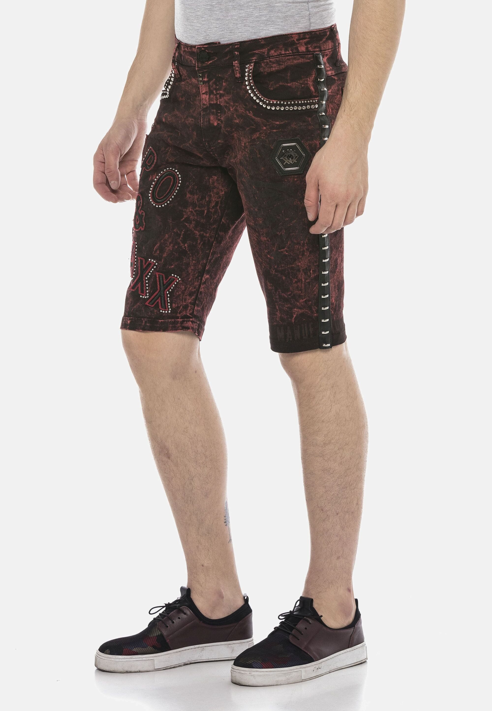 Cipo & Baxx Jeansbermudas Bermuda & Short aus Baumwollmix