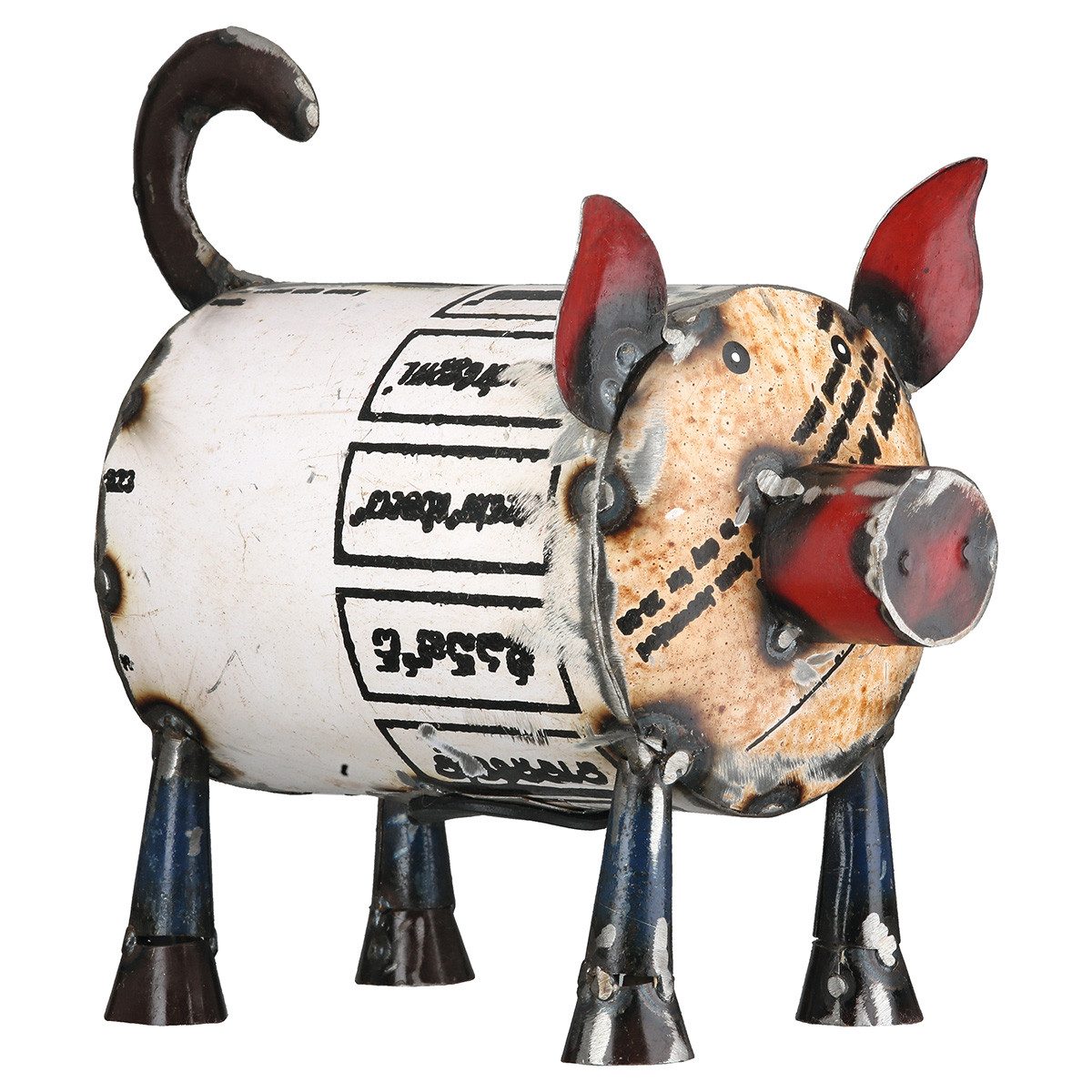 Brillibrum Spardose Tierfigur Spardose aus recyceltem Metall