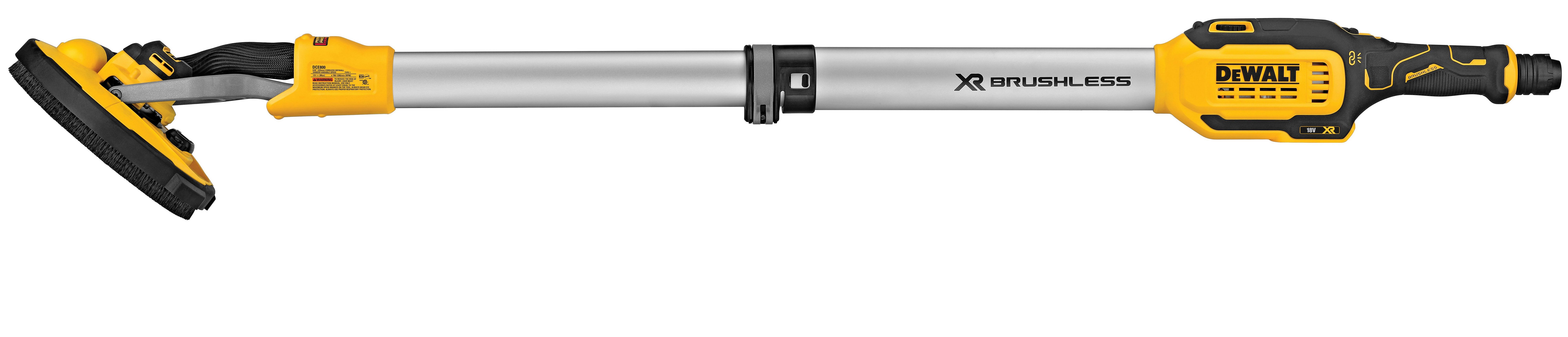 Trockenbauschleifer Akku DeWalt und U/min, Klettfix (bl), Akku-Trockenbauschleifer 18V, (ohne mm 225 1150 DCE800N-XJ max. Basisversion Netzteil)