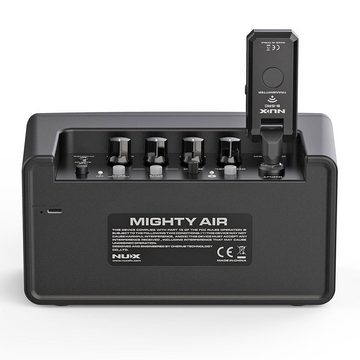 Nux Mighty Air Gitarren-Verstärker mit Klinkenkabel Verstärker (10,00 W)